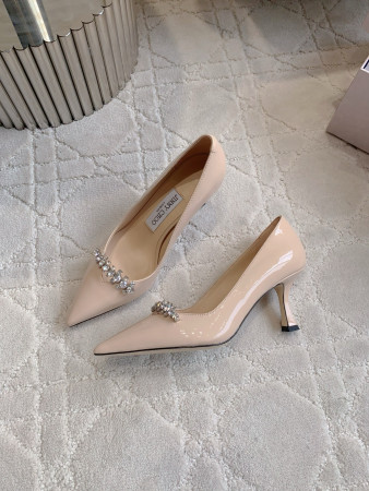 UA Jimmy Choo Belinda Crystal-embellished Pumps 7.5cm