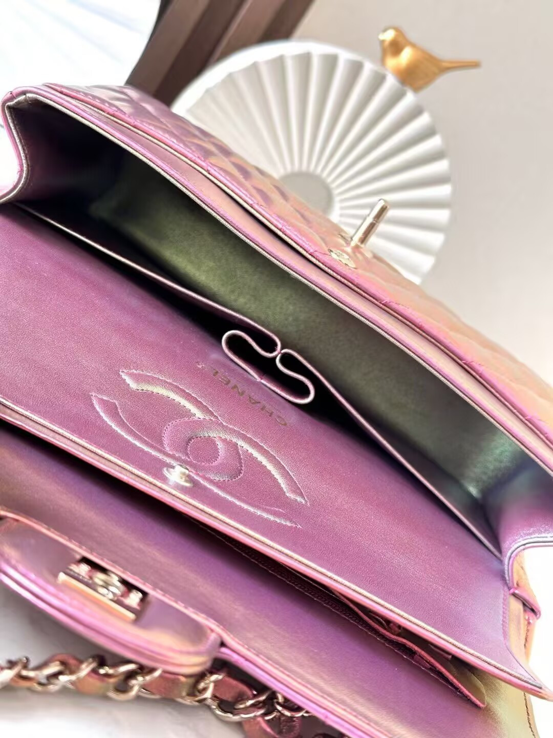 Chanel CLASSIC FLAP HANDBAG CF 25.5x15x6cm