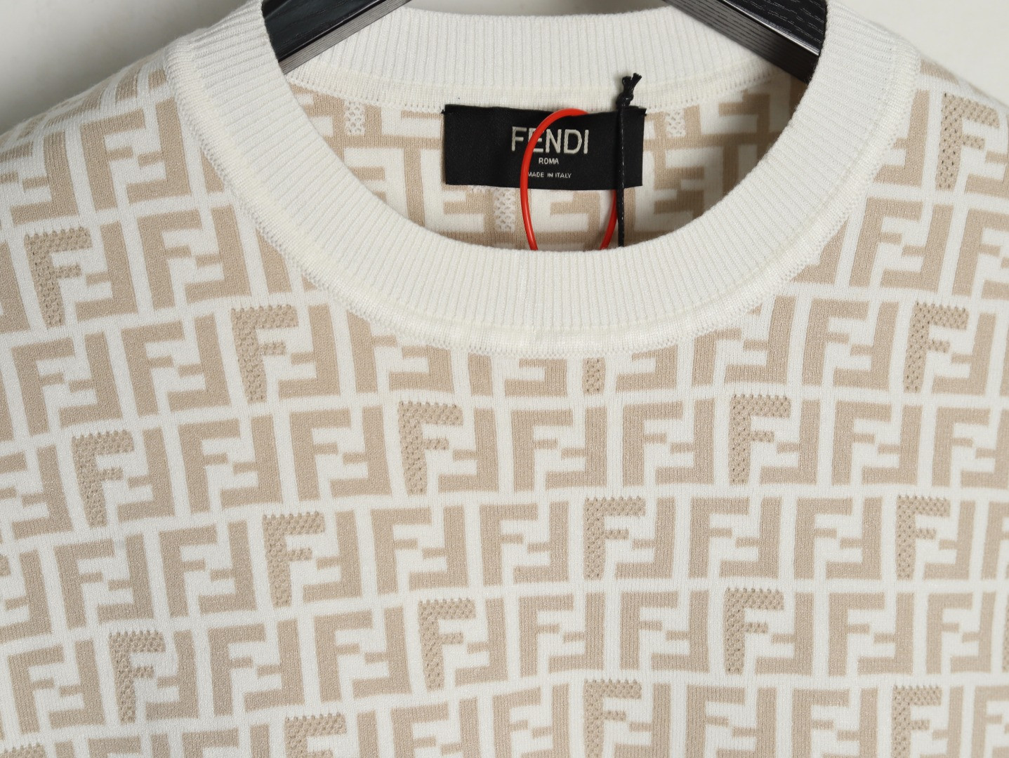 FENDI FD knitting Short-sleeved