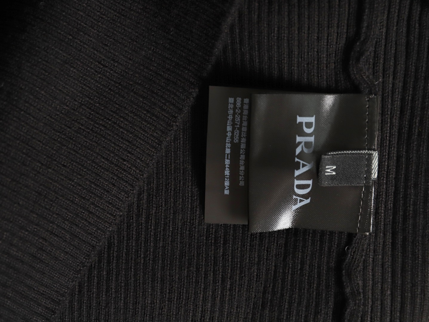 Prada 22FW High Collar Base Knitting Sweaters