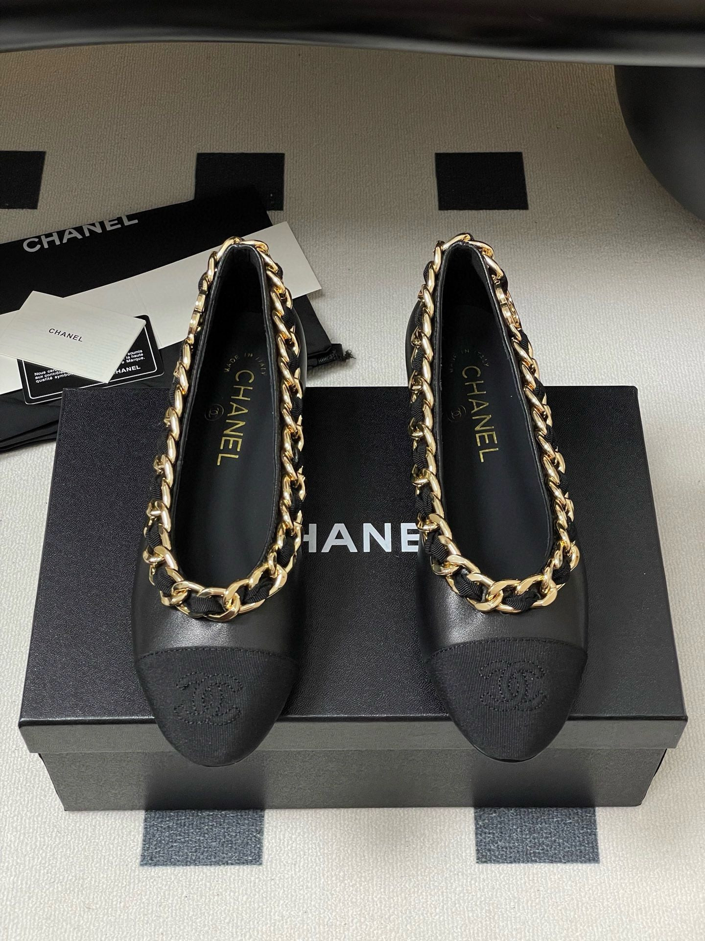 UA Chanel Ballet Flats