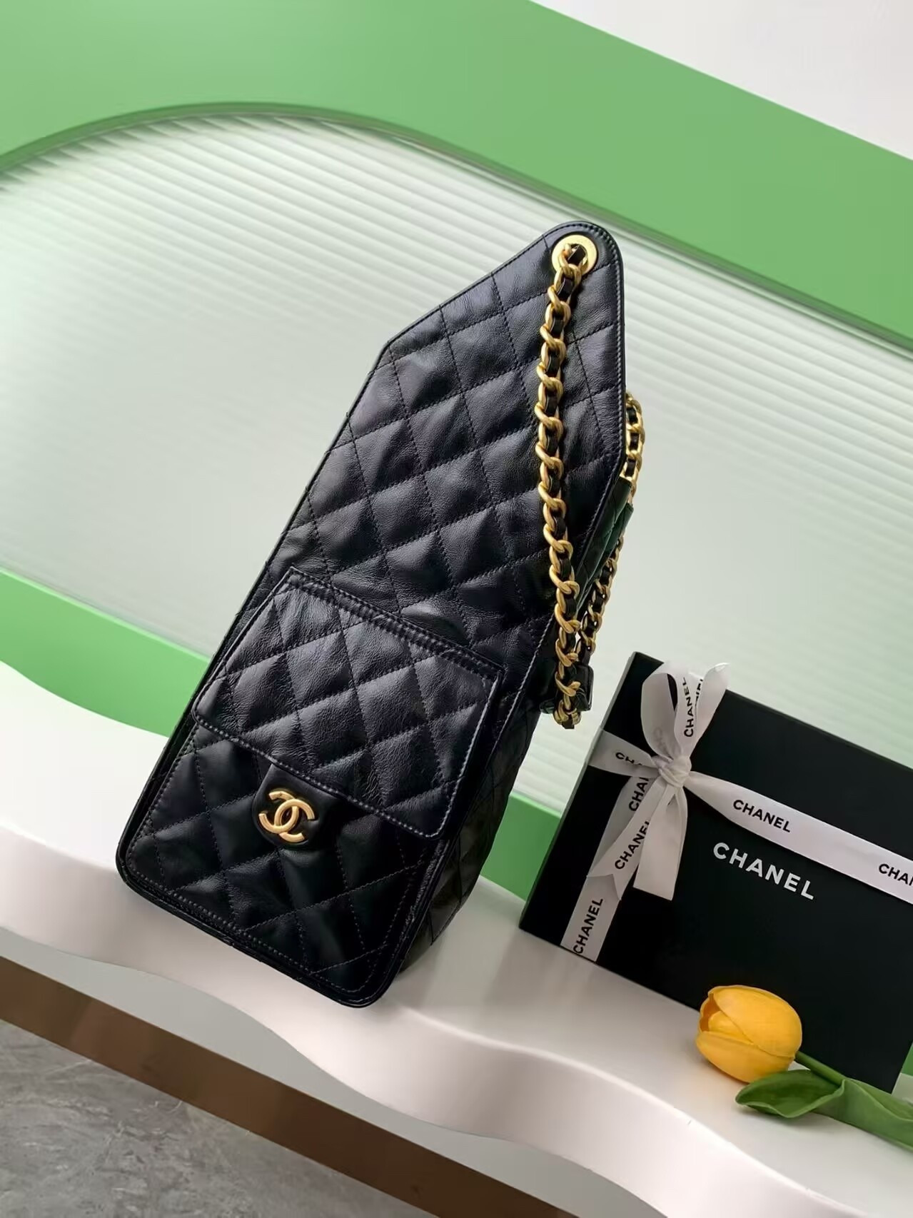 CHANEL 25C Bucket BAG  40x30x15cm