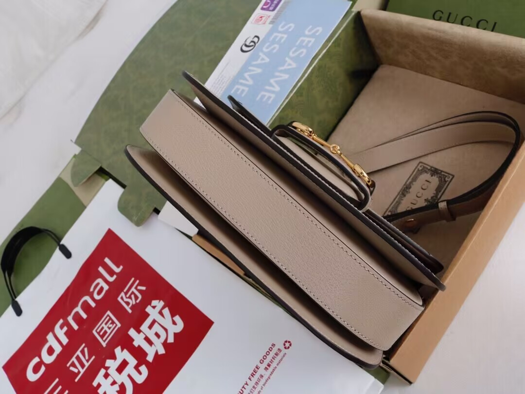 GUCCI HORSEBIT 1955 SHOULDER BAG 25x18x8cm