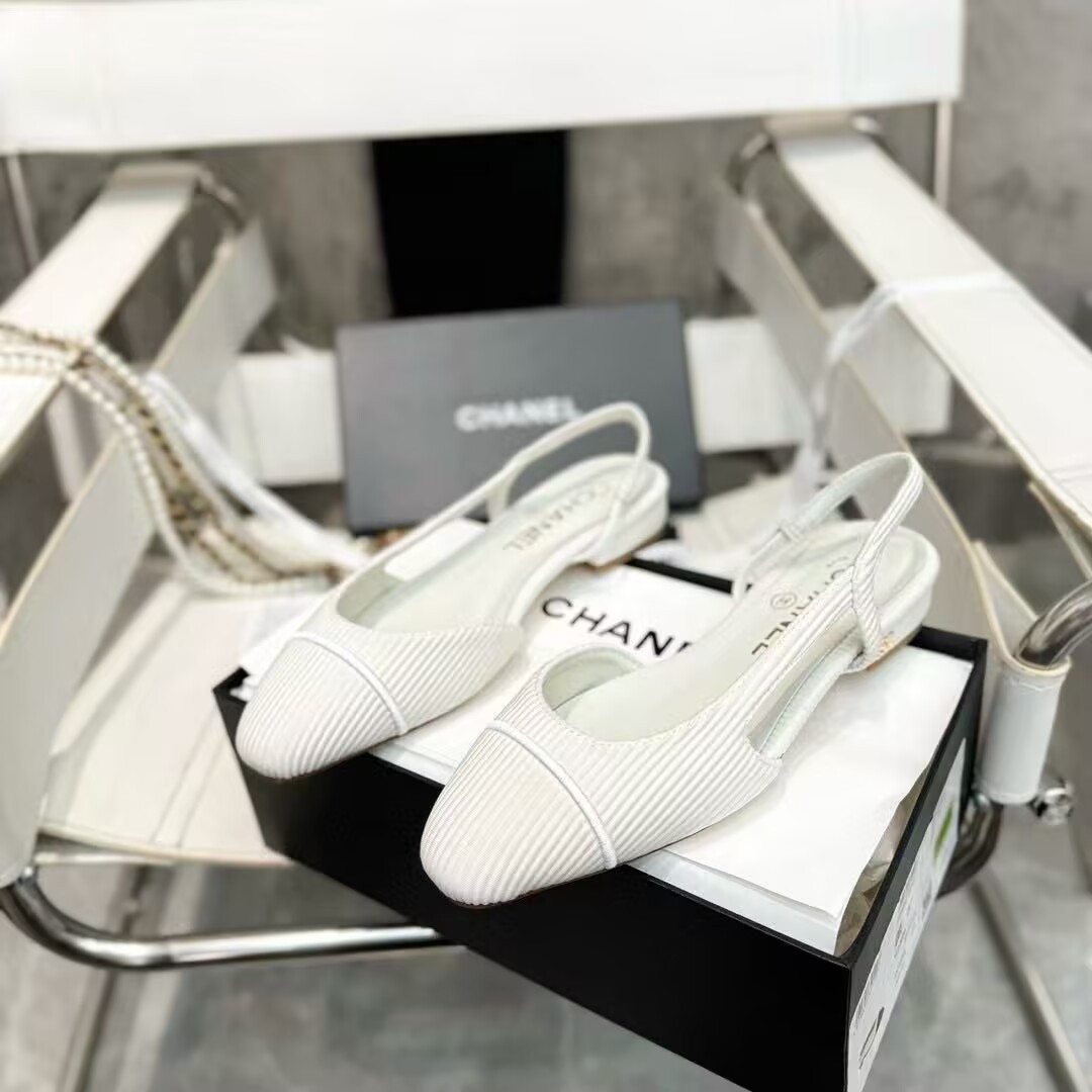 UA CHANEL SLINGBACKS FLAT