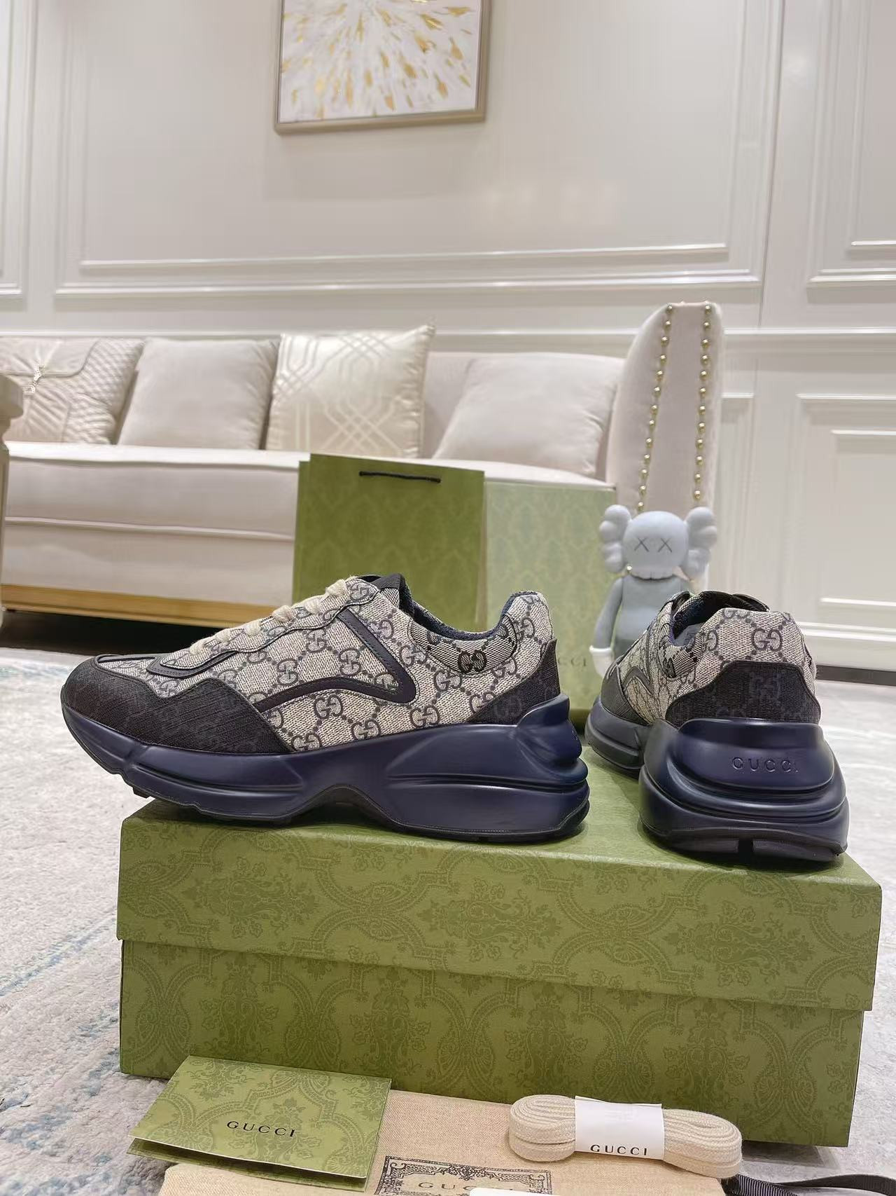 UA Gucci GG Rhyton Sneaker