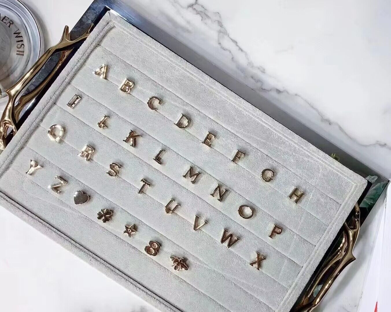 Small Lady DIORAMOUR My ABCDior Bag 8 x 6.5 x 3 inches