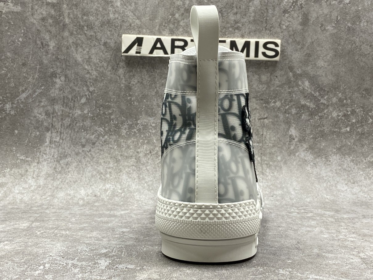 Dior And Shawn B23 High Top Bee Embroidery