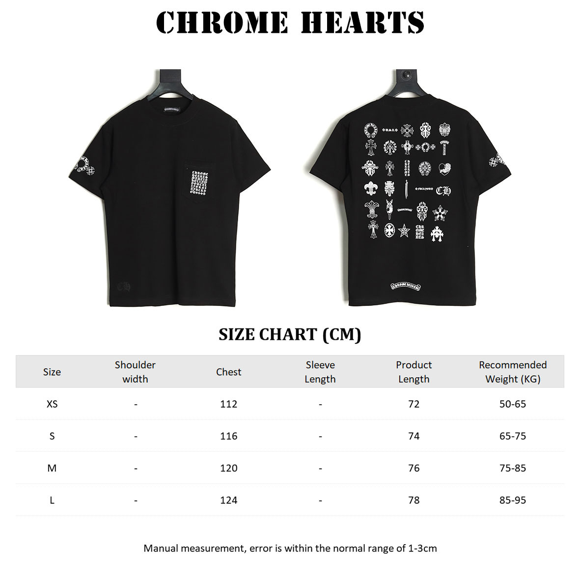 Chrome Hearts 25ss Short-sleeved T-shirt