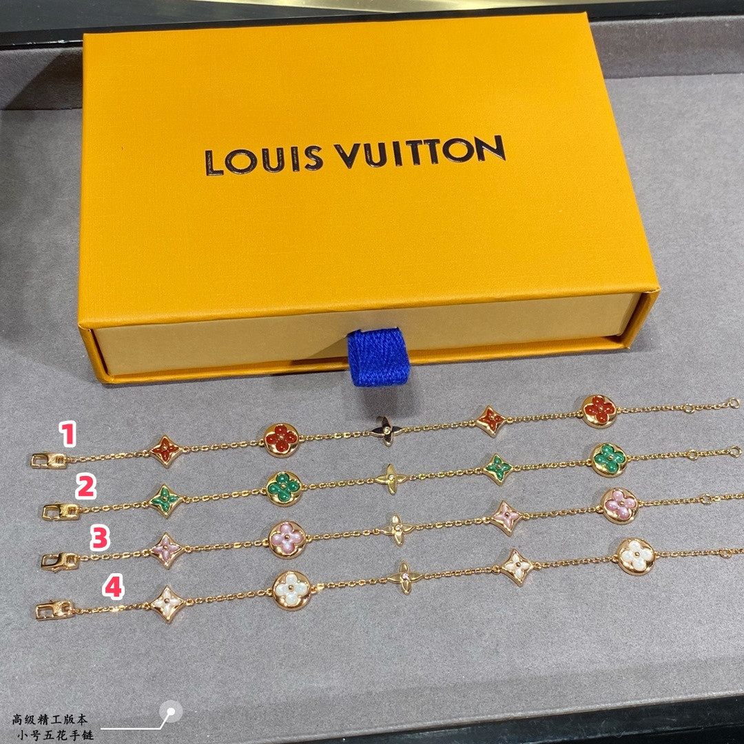 Louis Vuitton Small Multi-Flower Bracelet