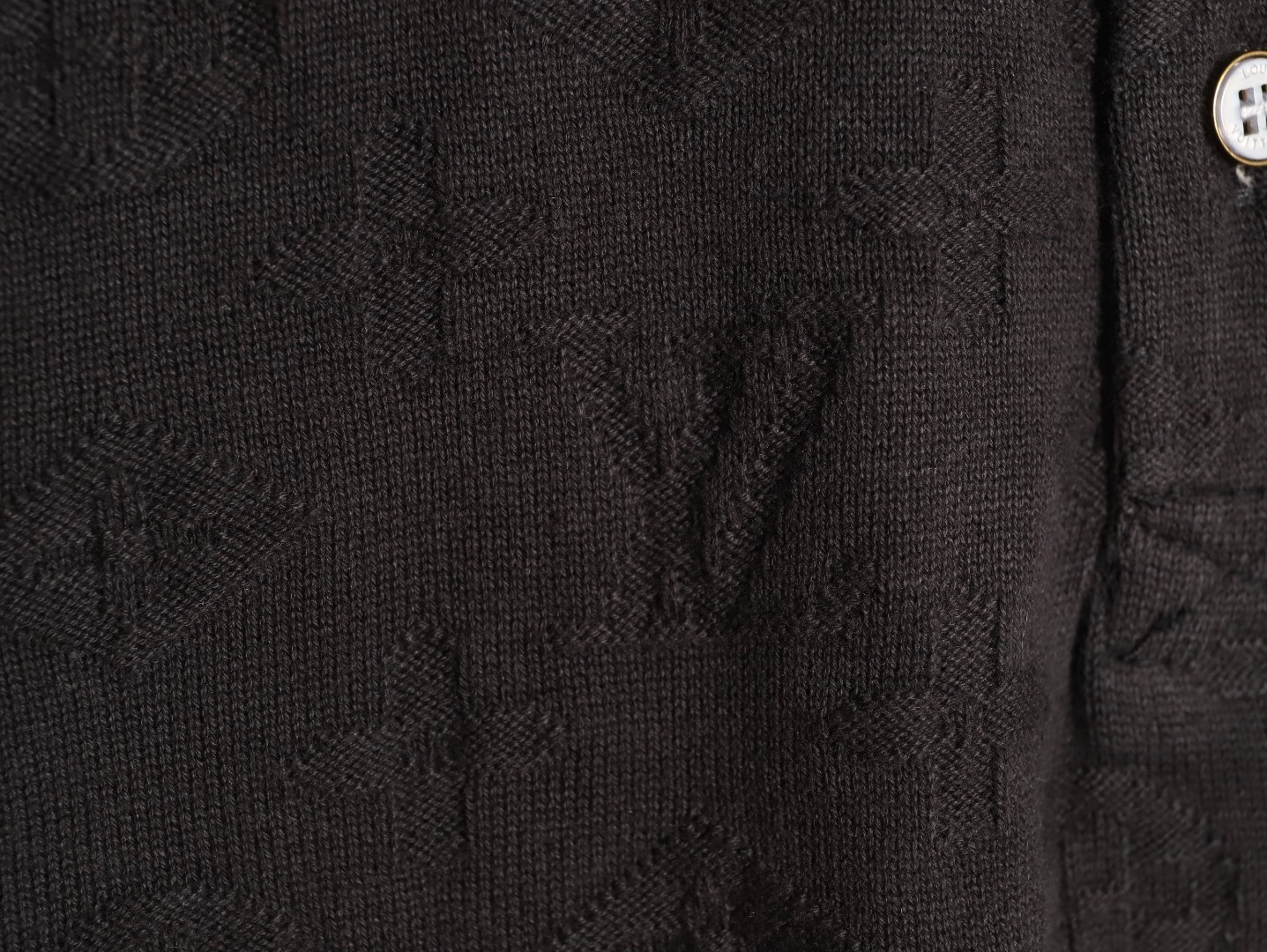 LOUIS VUITTON LV knitting Polo Shirt