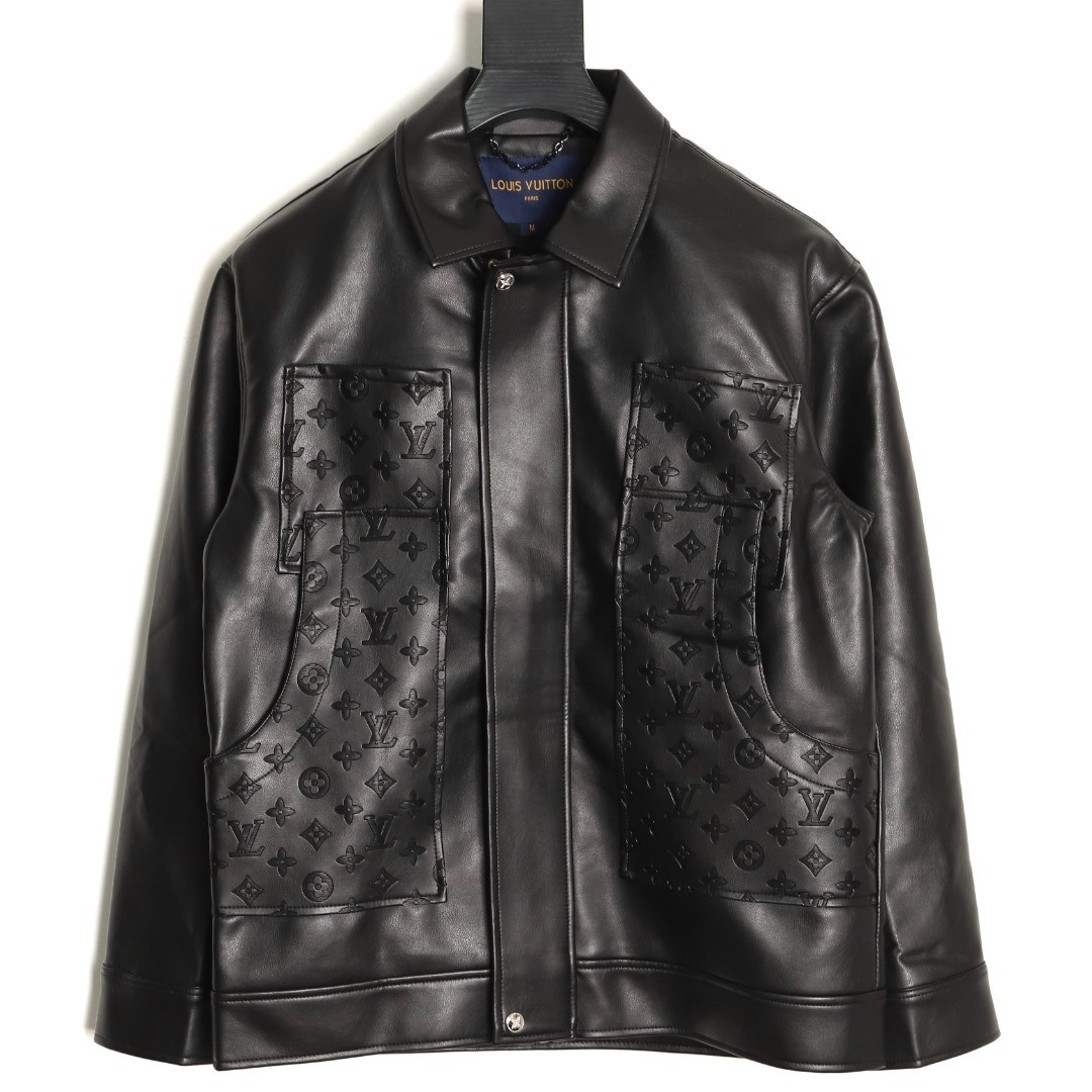 Louis Vuitton LV 25SS Leather Jacket