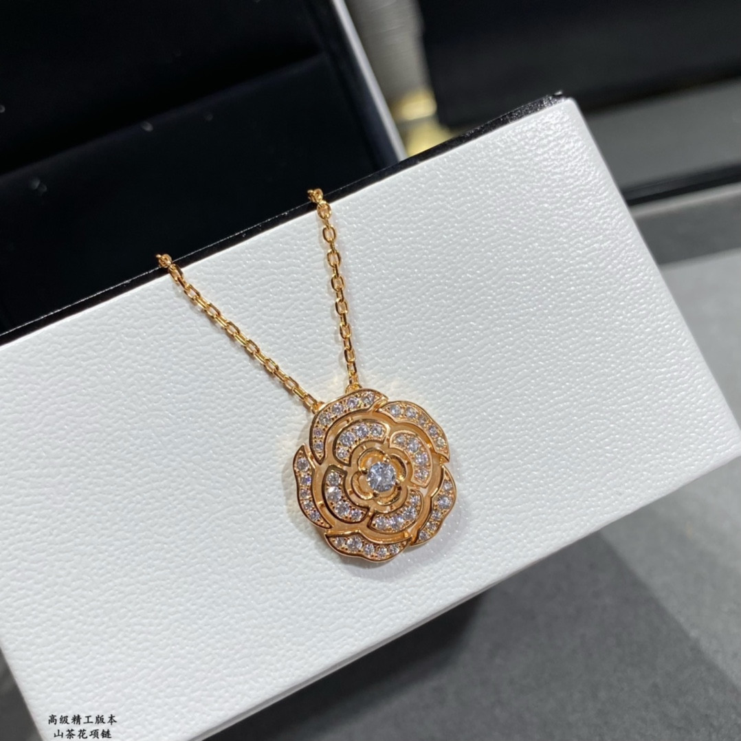Chanel Camellia Necklace