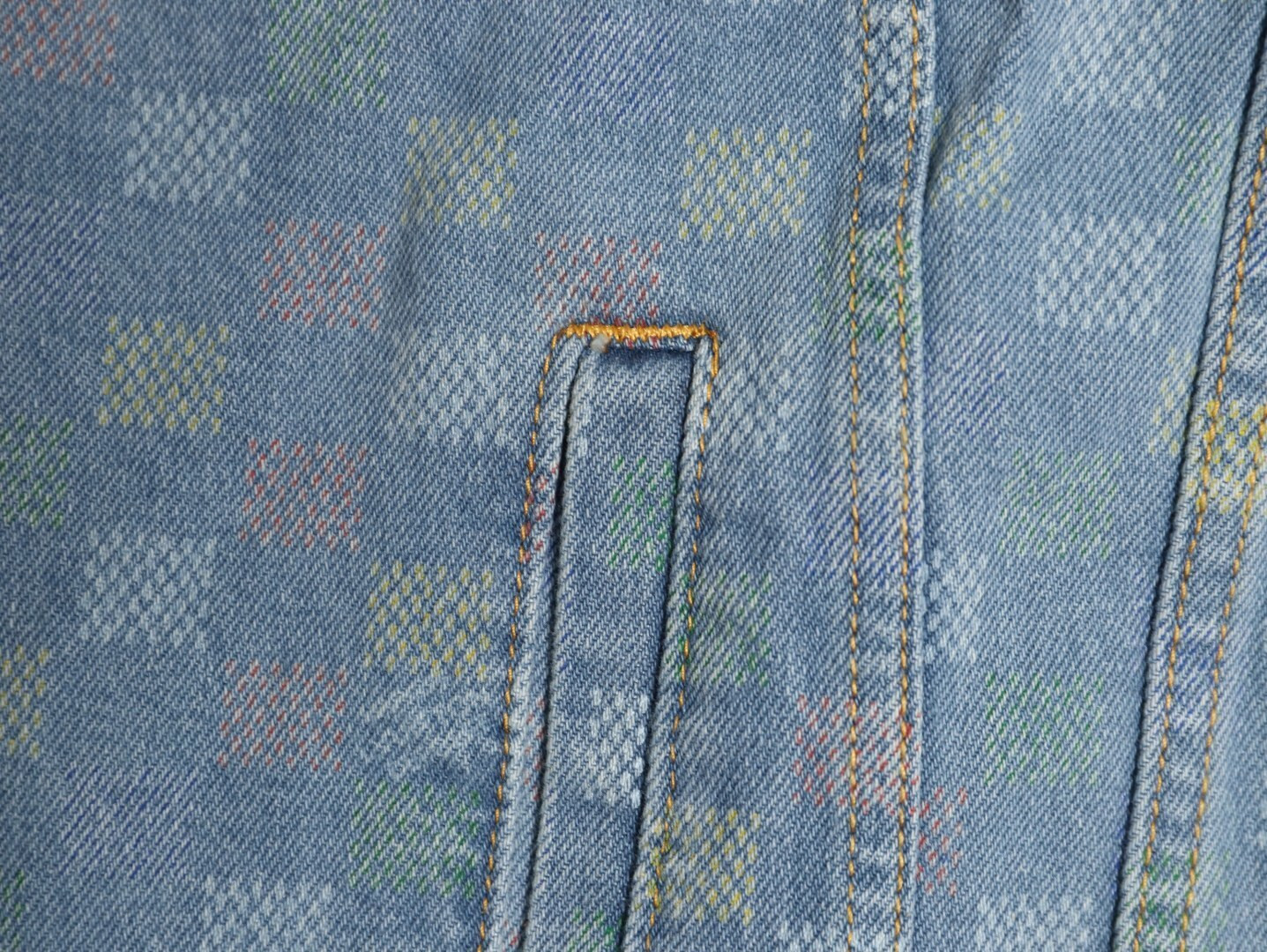 Louis Vuitton 25FW Denim Jacket Suit