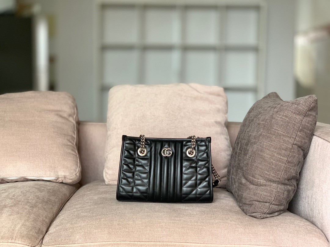 GUCCI GG Marmont series small tote bag 26.5cm