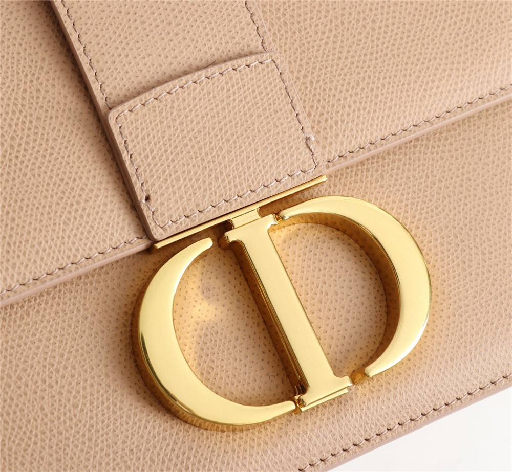 DIOR 30 MONTAIGNE CHAIN BAG Grained Pink