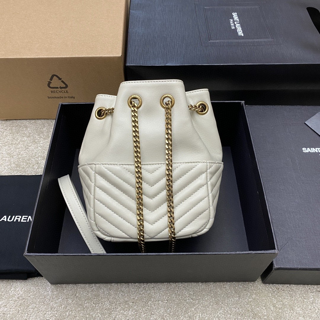 YSL MINI NOLITA WHITE