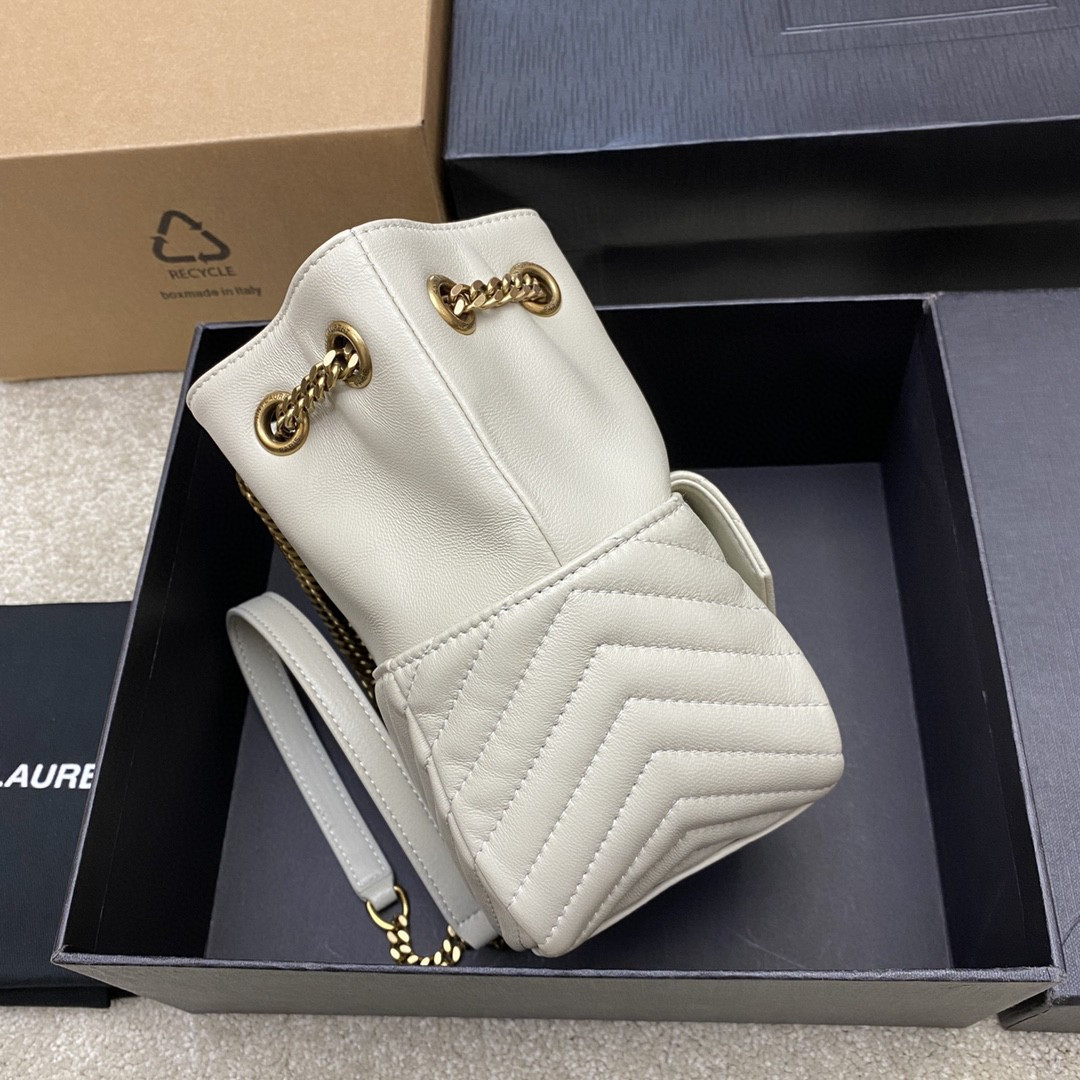 YSL MINI NOLITA WHITE