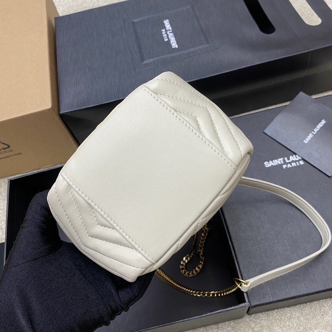 YSL MINI NOLITA WHITE