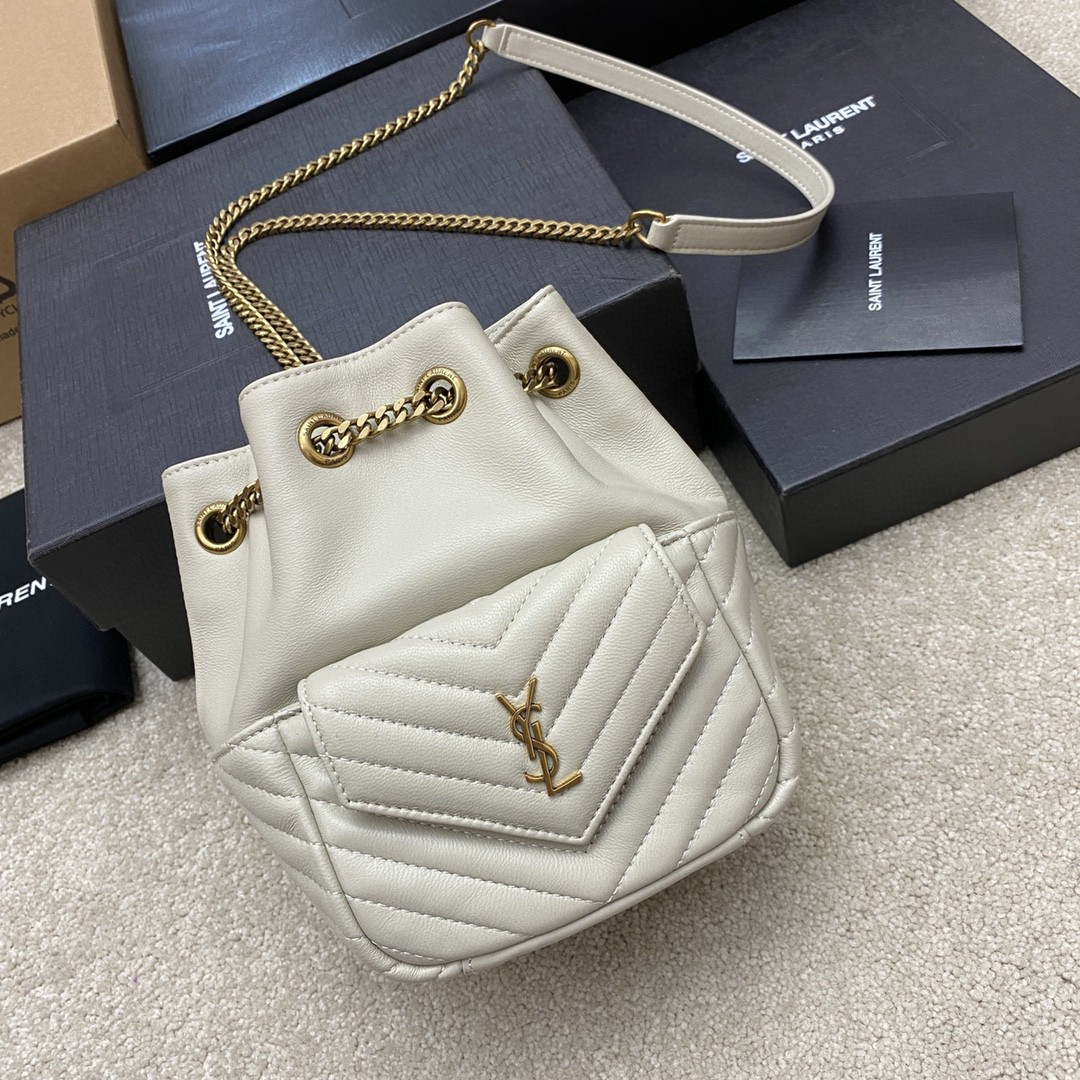 YSL MINI NOLITA WHITE