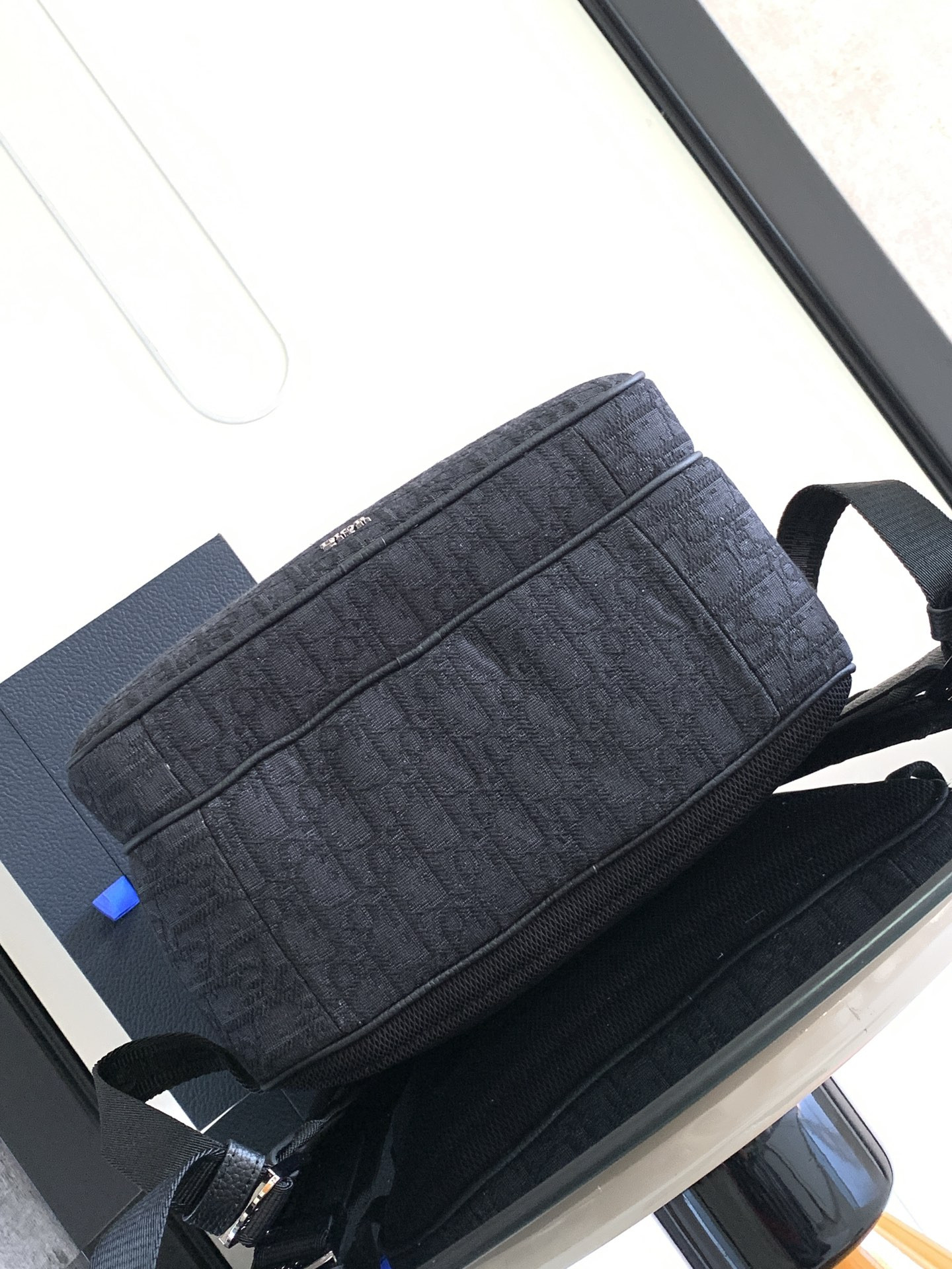 Dior Safari Backpack Blue 11 x 16 x 5.5 inches