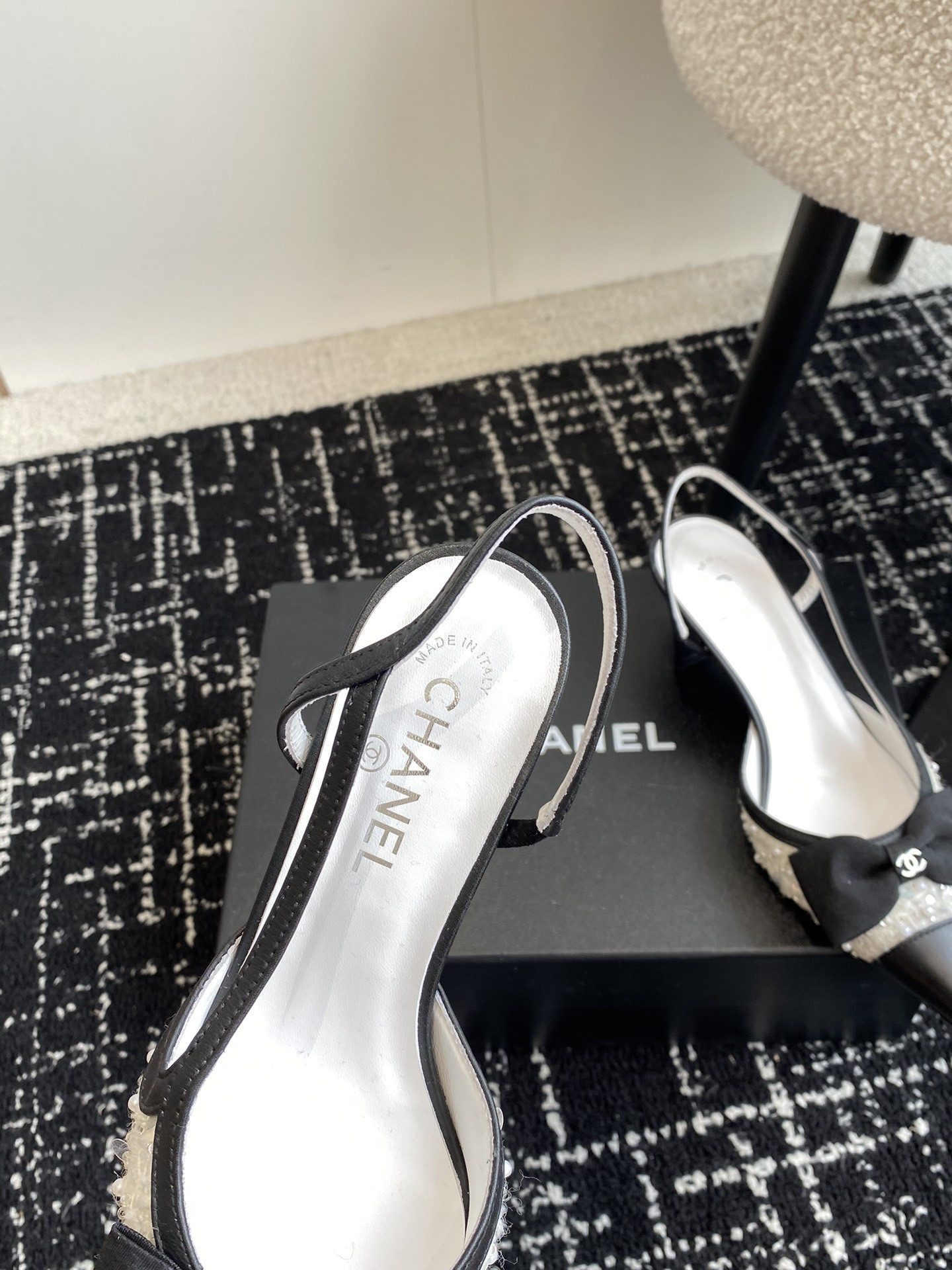 UA CHANEL SLINGBACKS