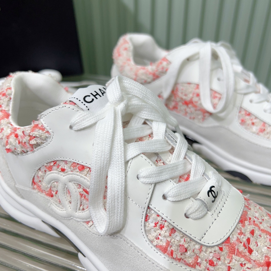 UA CHANEL SNEAKERS Tweed