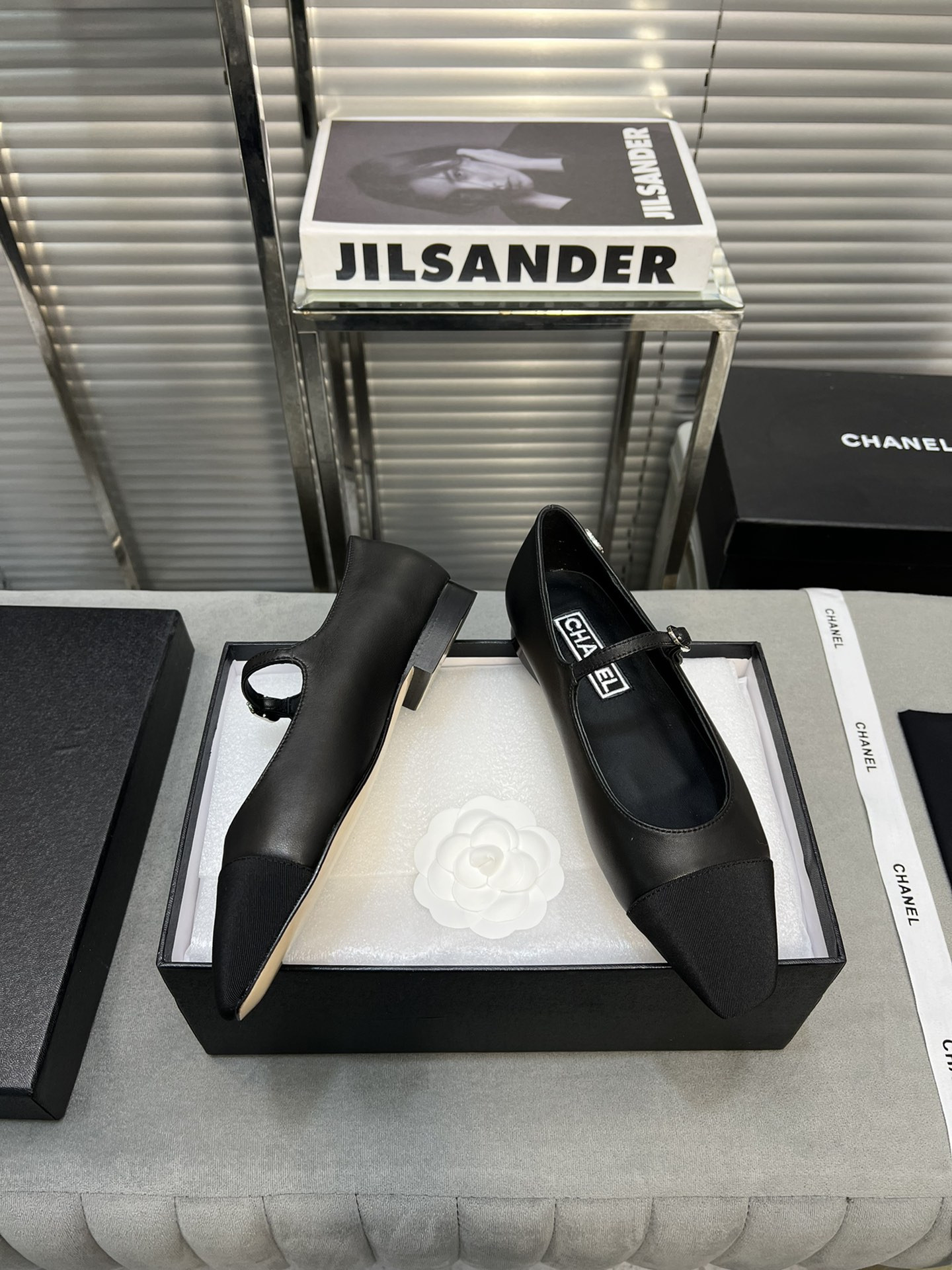 UA CHANEL MARY JANES  Lambskin