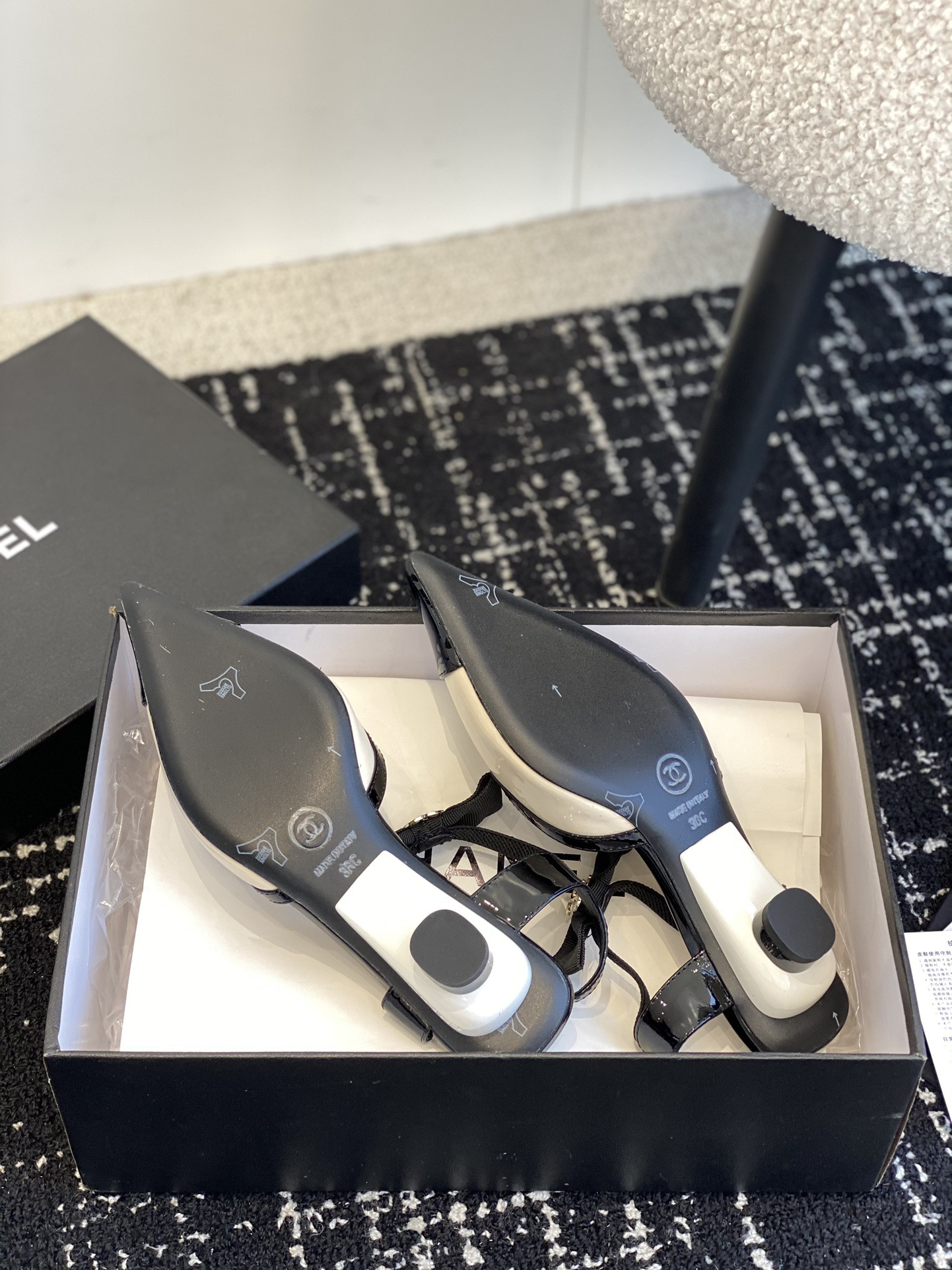 UA CHANEL SLINGBACKS