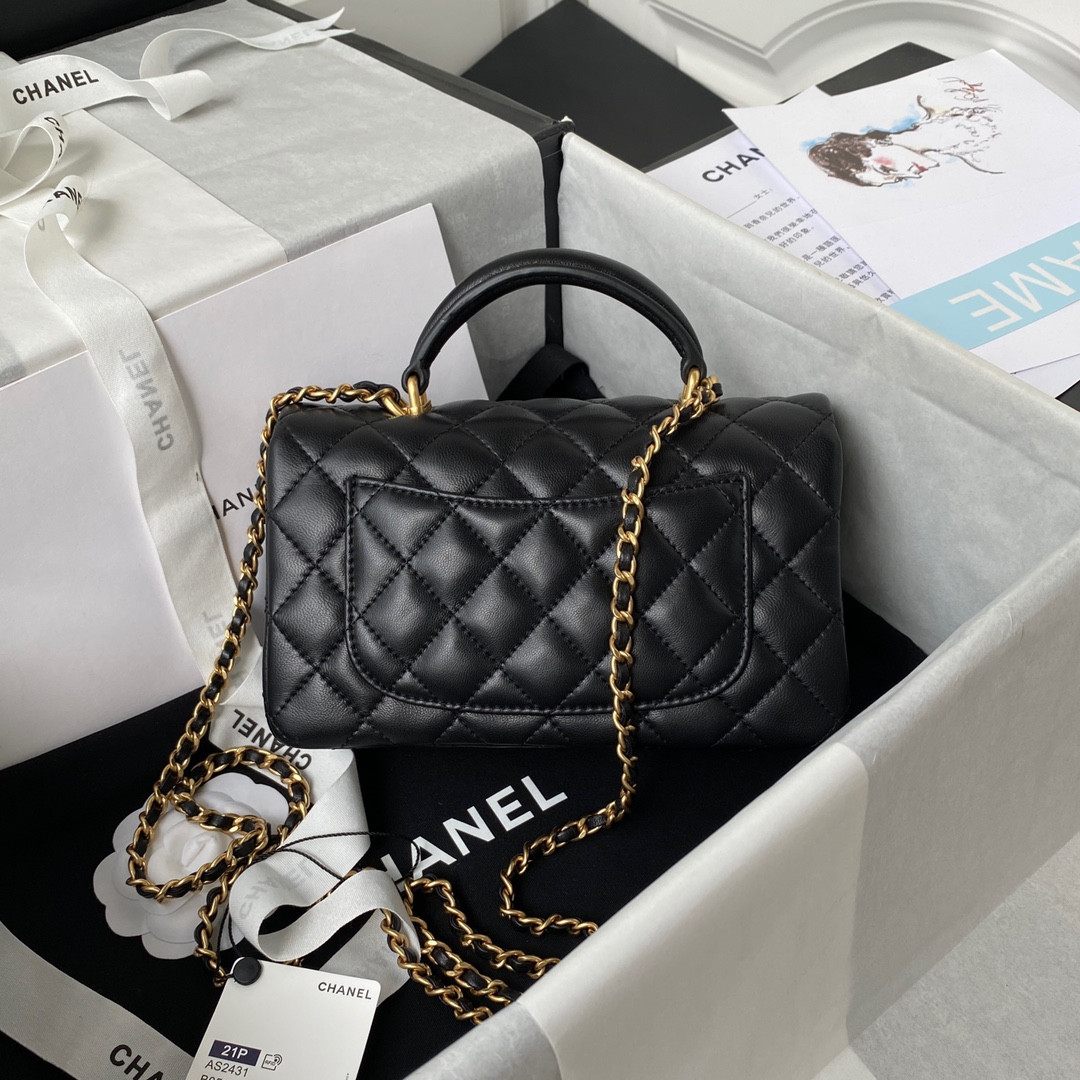 CHANEL  Mini CF handle 20x12x6cm