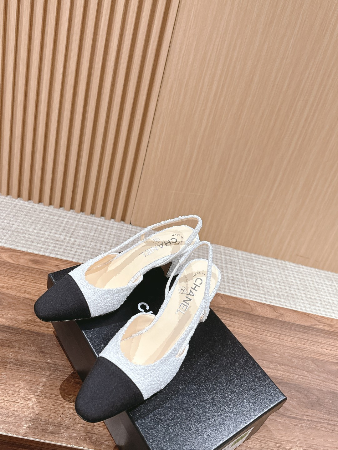 UA CHANEL SLINGBACKS