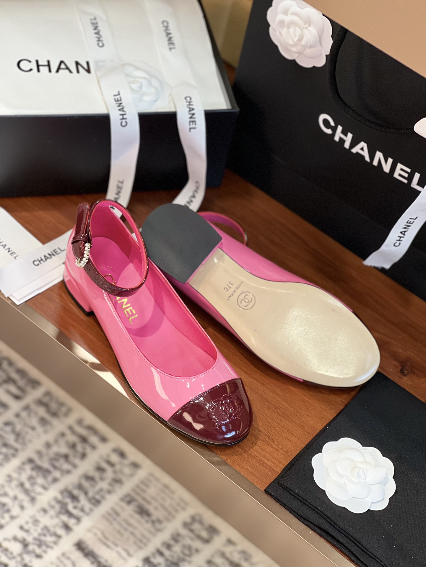 UA CHANEL MARY JANES