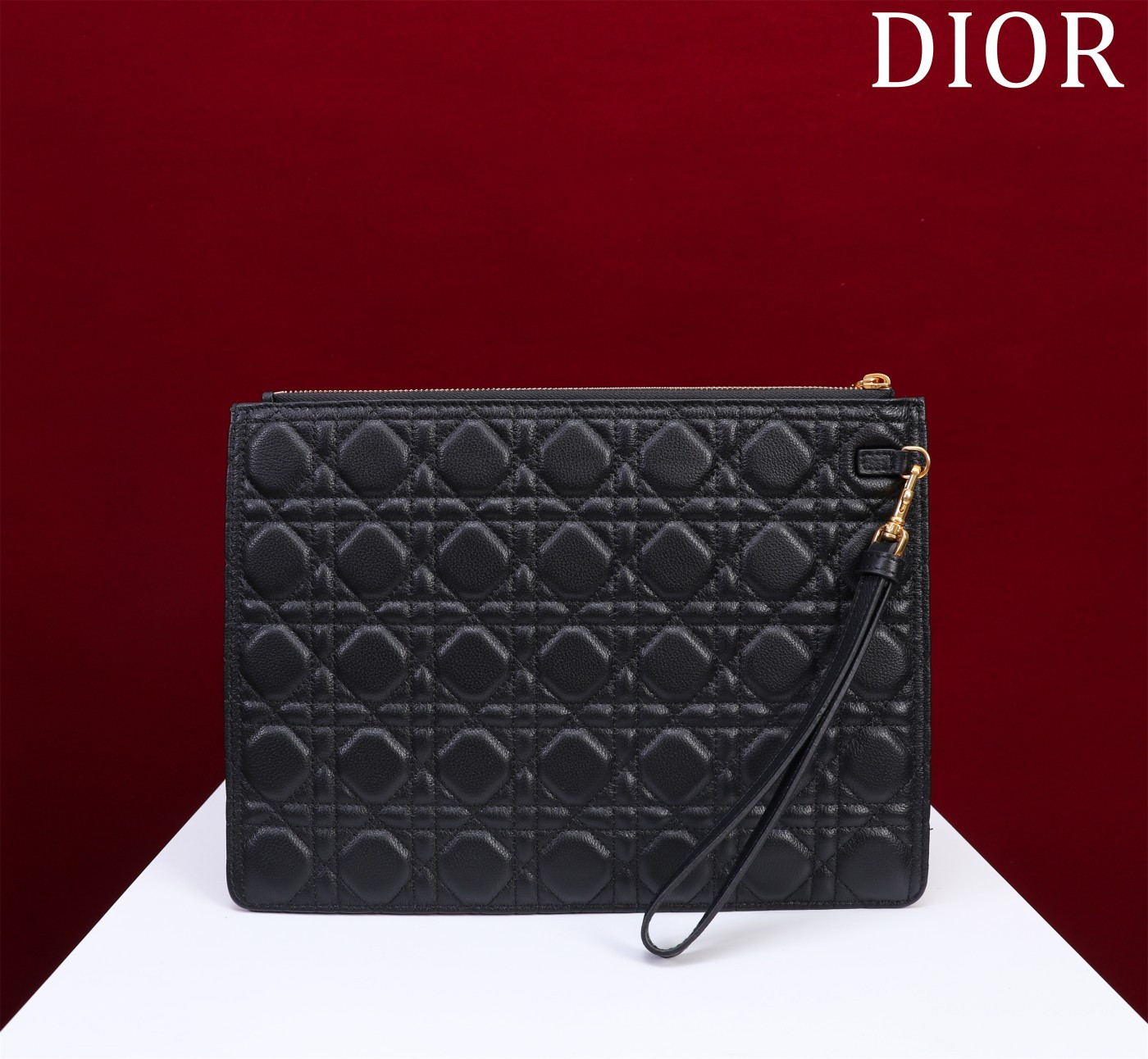 Large Dior Caro Daily Pouch 30 x 21.5 cm