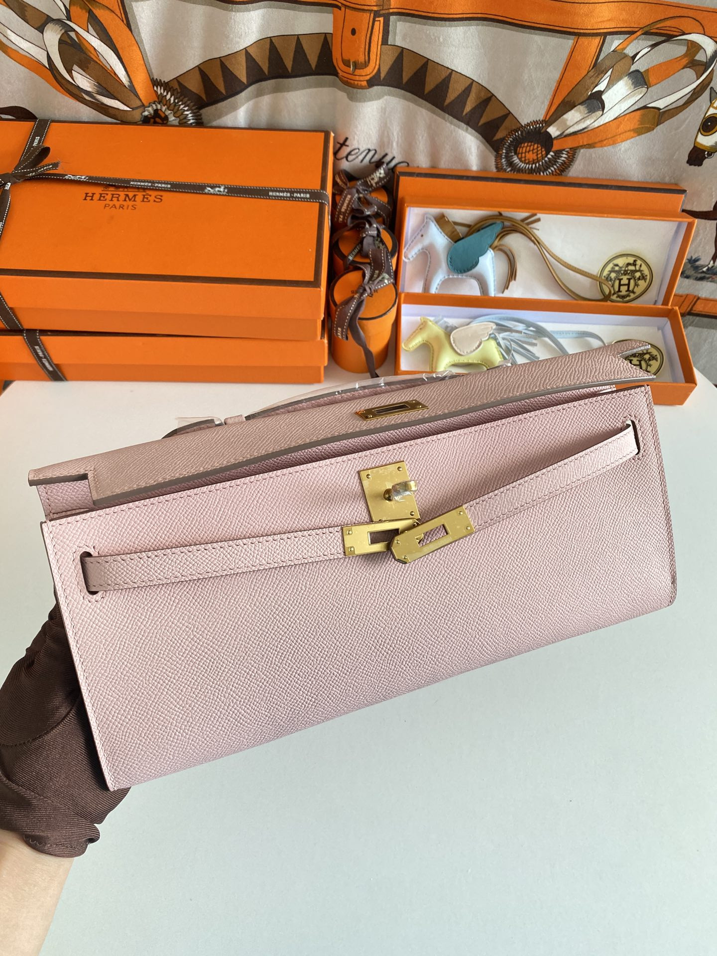 Hermes Kelly Cut 31cm Epsom Leather