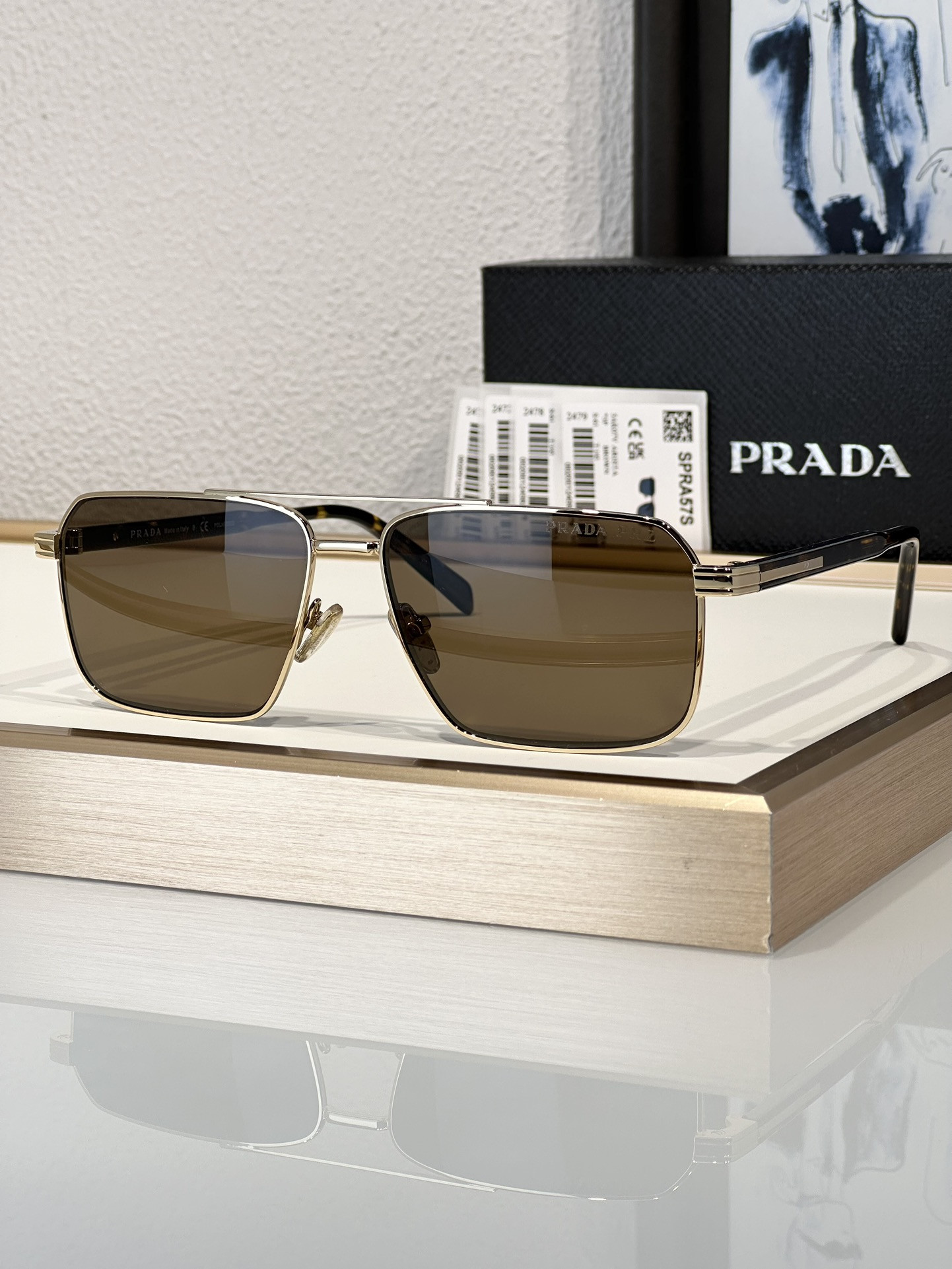 Prada Glasses SPRA57S 61-15-145
