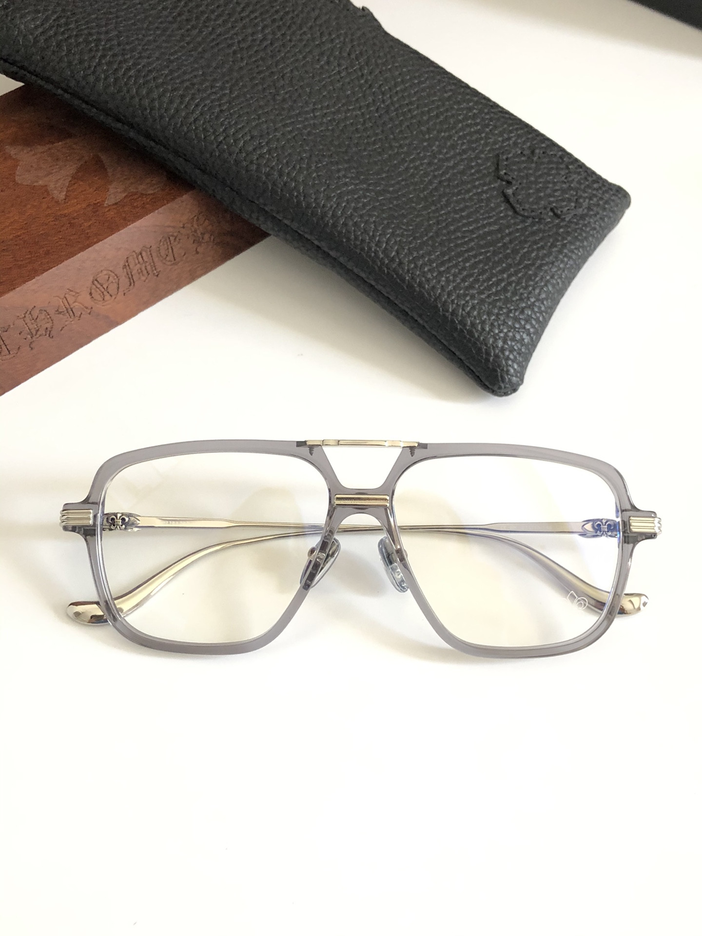 Chrome Hearts Glasses CH8182 57-15-148