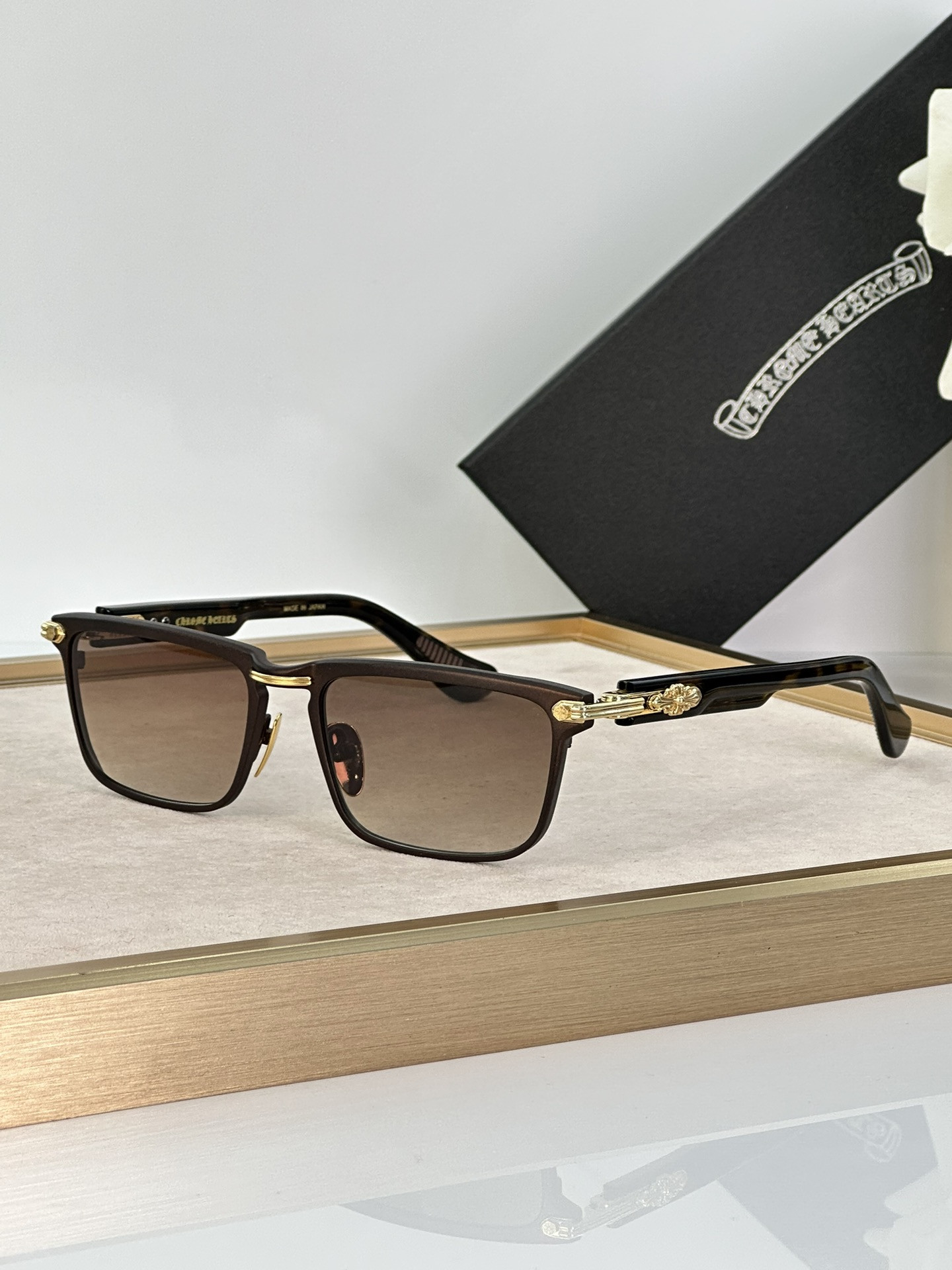 Chrome Hearts Glasses ss24 56-18-146