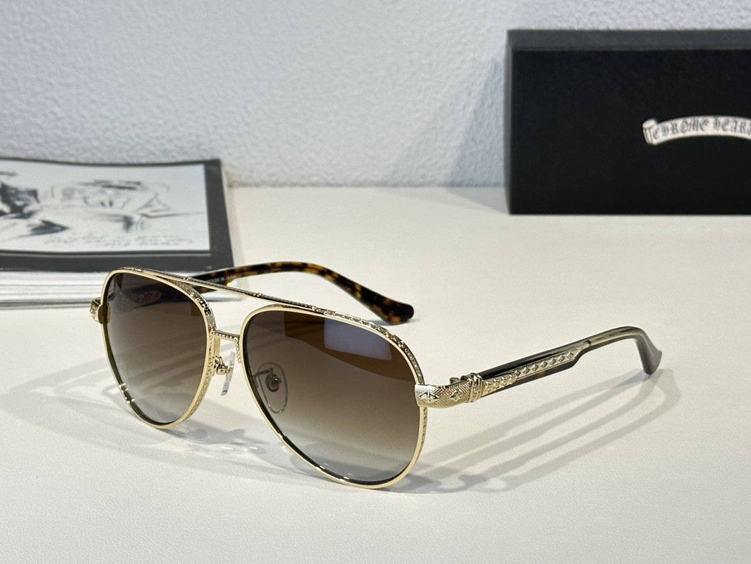 Chrome Hearts Glasses CH8191 62-14-154