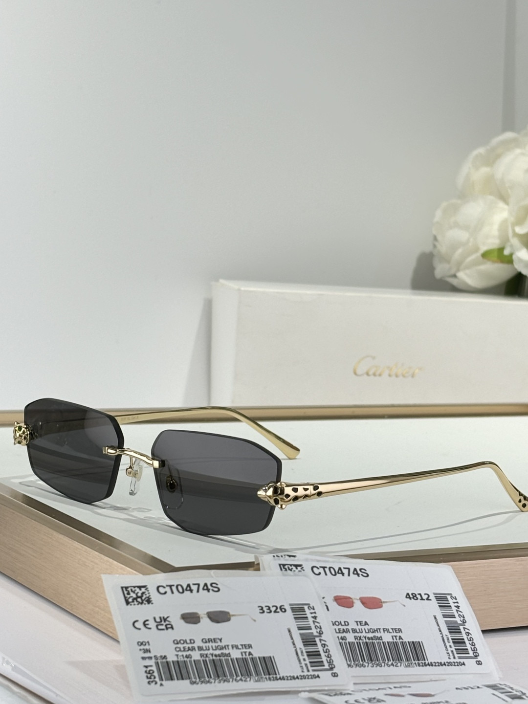 Cartier Glasses CT0474S 56-18-145