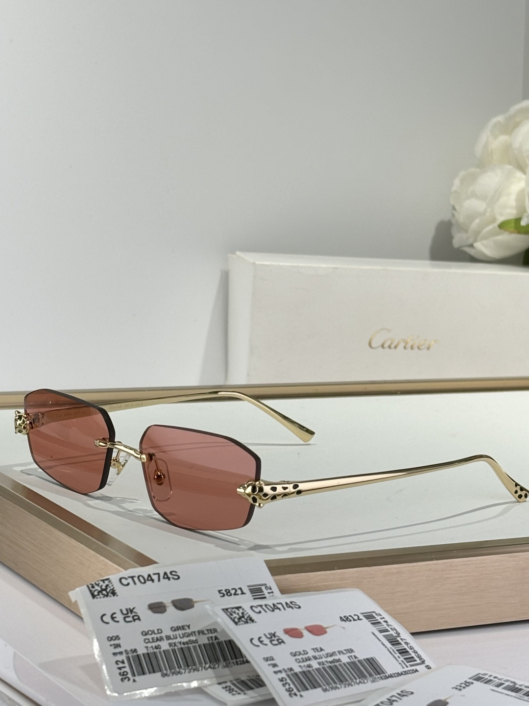 Cartier Glasses CT0474S 56-18-145