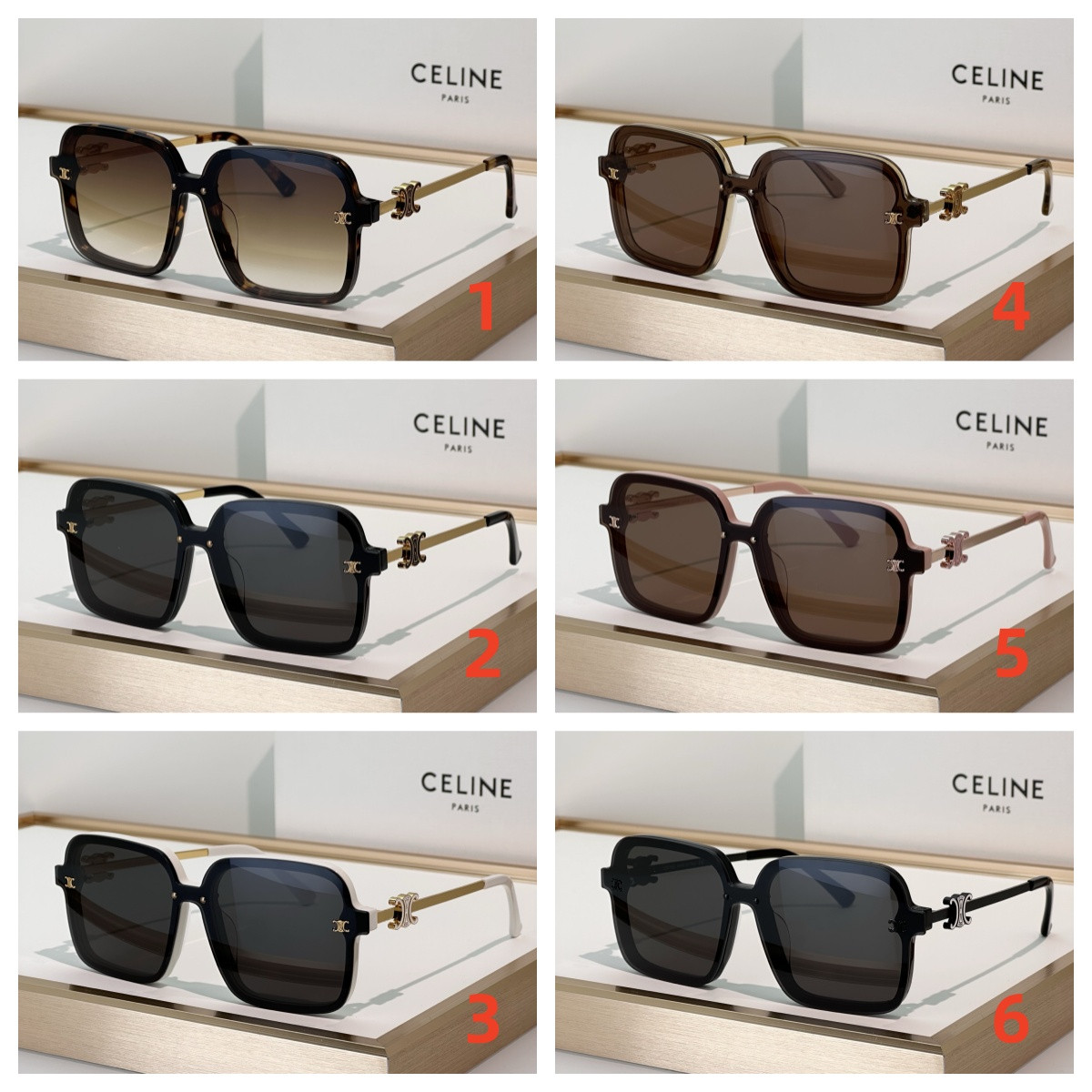 Celine Glasses CL40247U 55-18-145