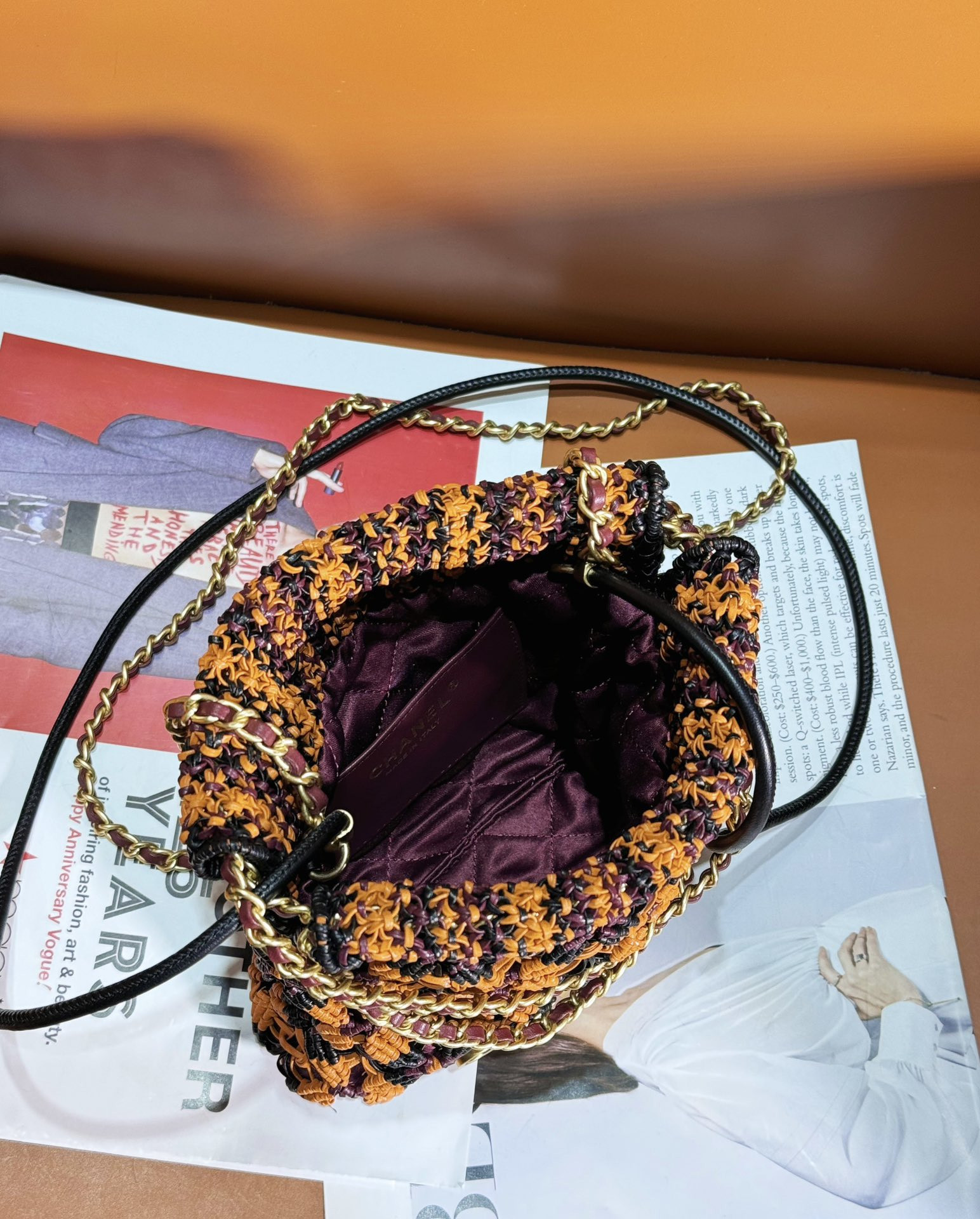 Chanel 22 mini Handbag 23x18.5x6cm