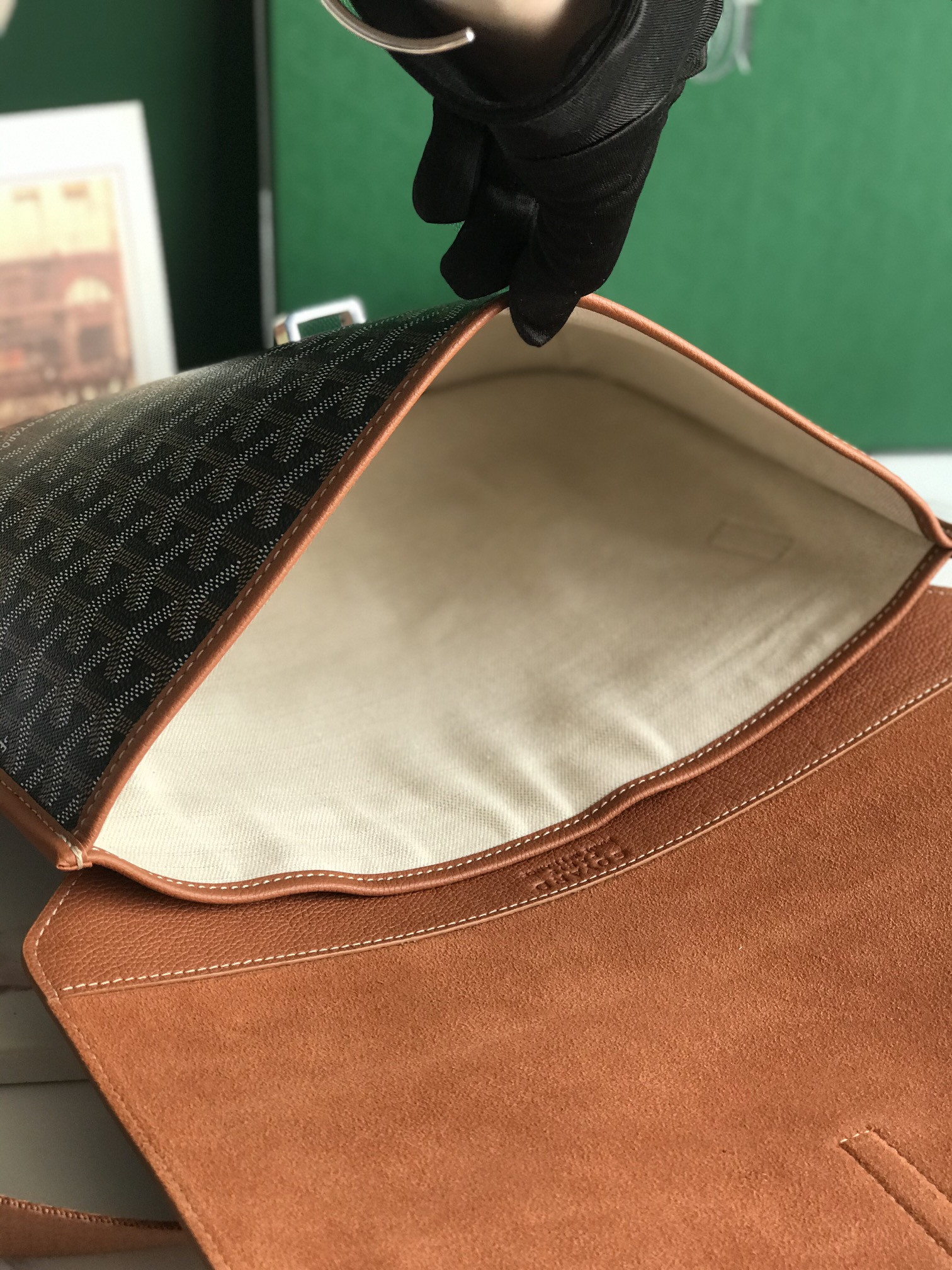 Goyard Coursier Messenger bag 32x4x25cm