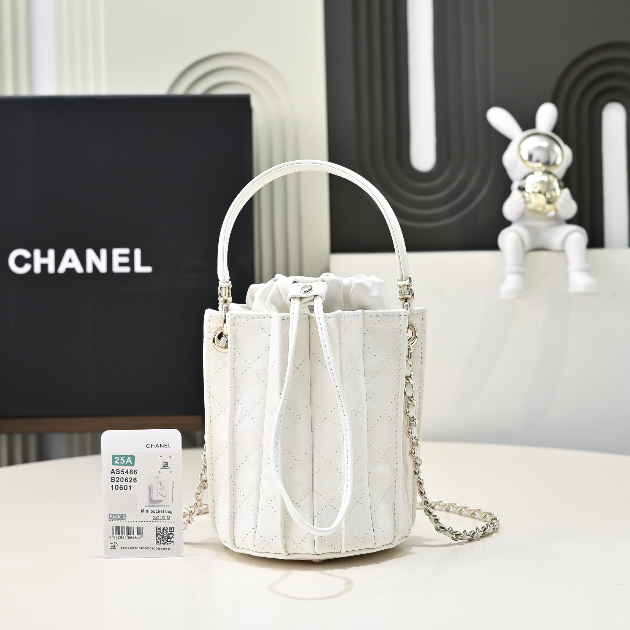 Chanel Mini Bucket Bag AS5486 15.2x14x14cm