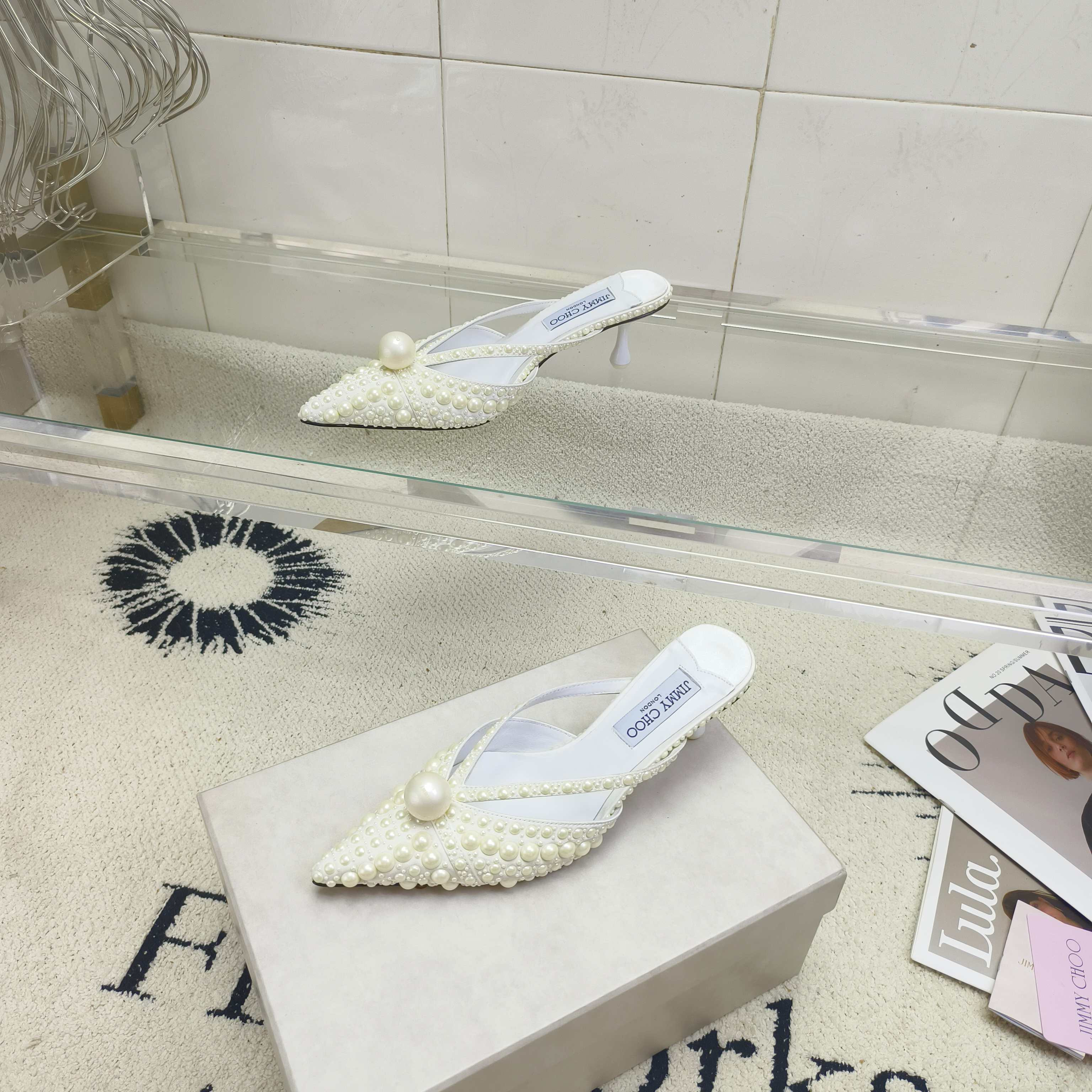 UA Jimmy Choo Sana Mule 5.5cm