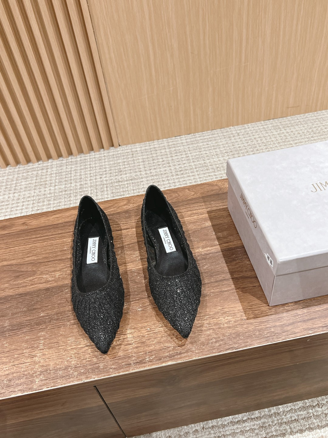 UA Jimmy Choo Flat Shoes