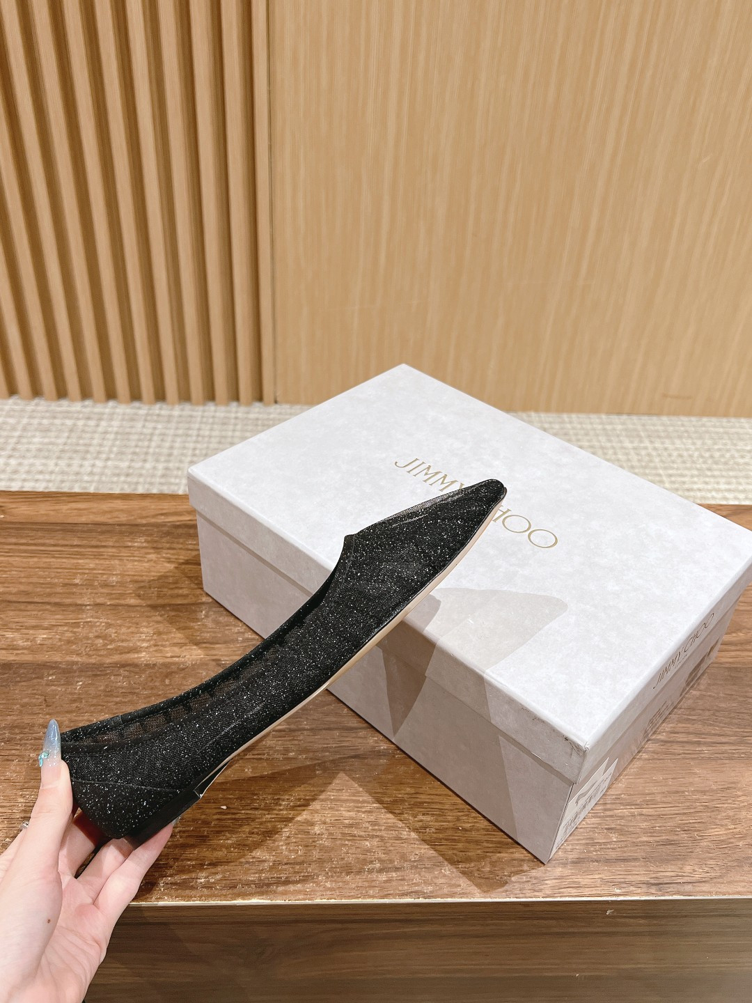 UA Jimmy Choo Flat Shoes