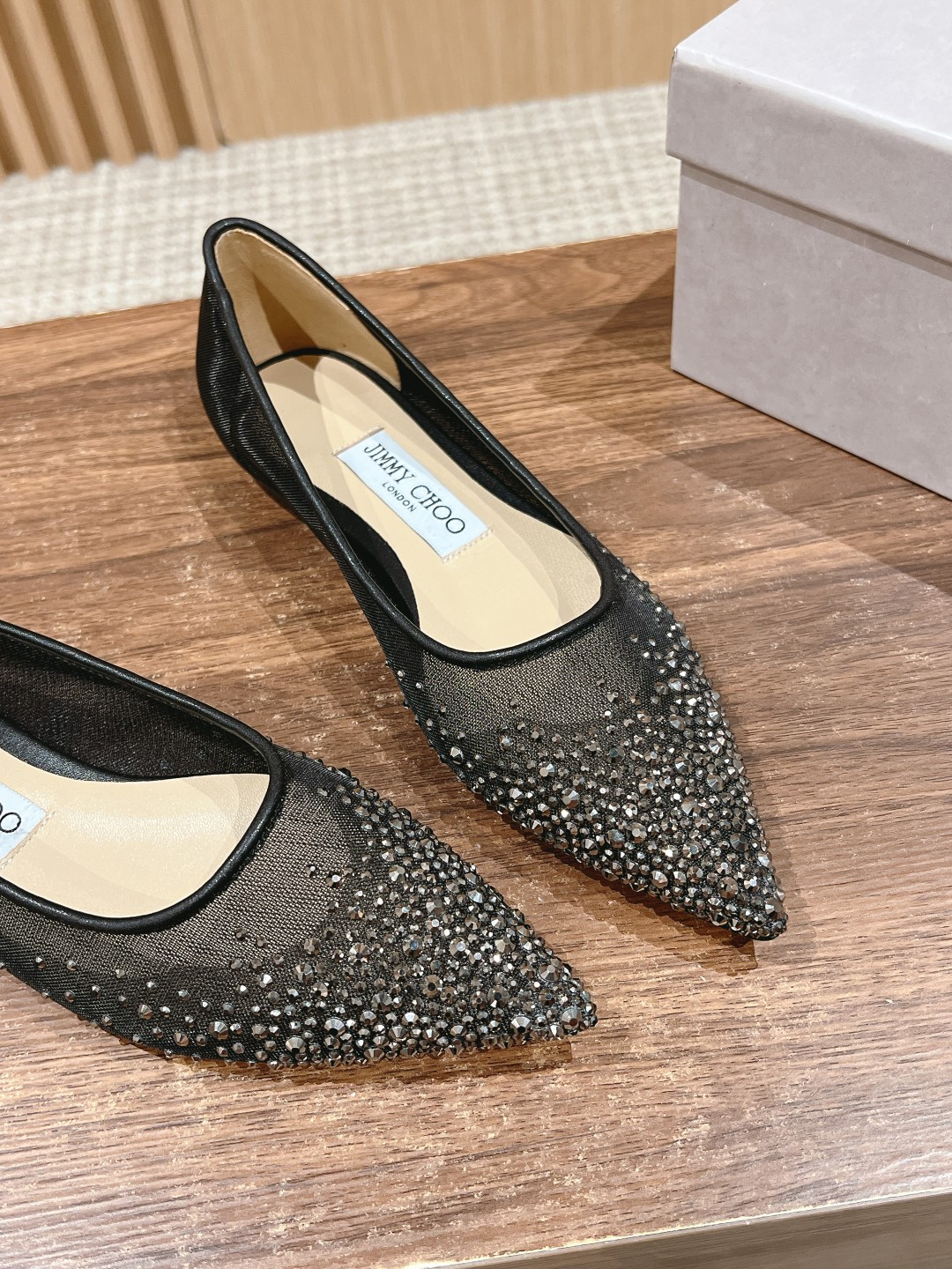 UA Jimmy Choo Flat Shoes