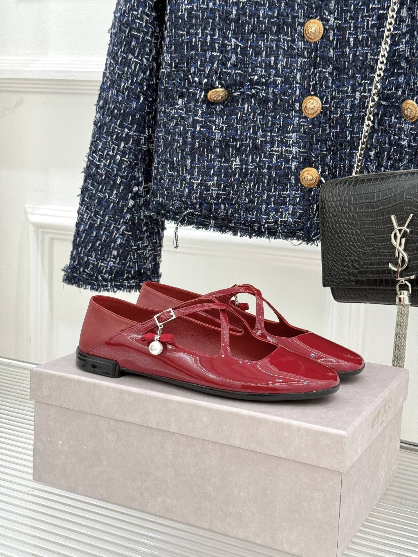 UA Jimmy Choo Eleri Ballet Flats