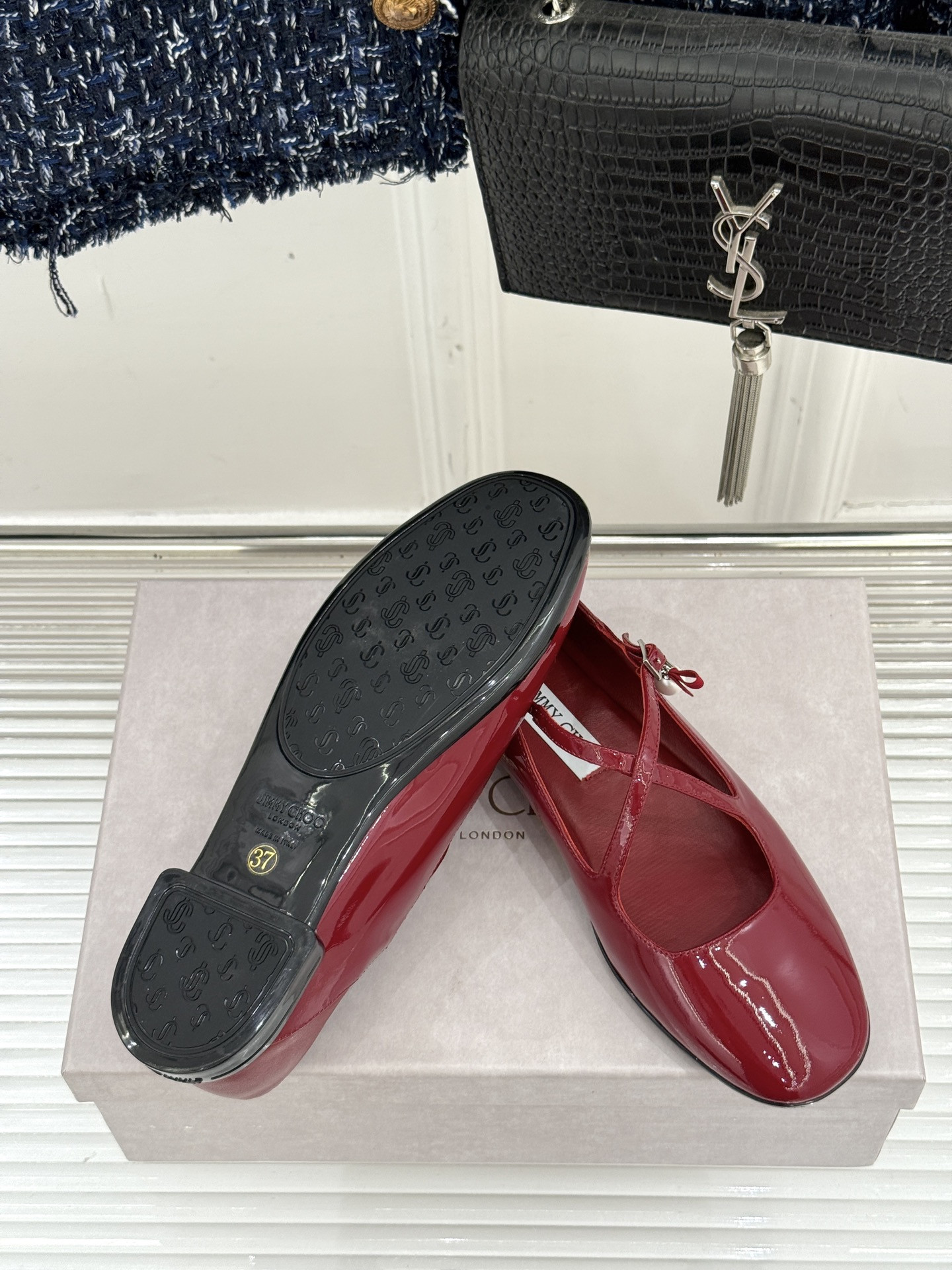 UA Jimmy Choo Eleri Ballet Flats